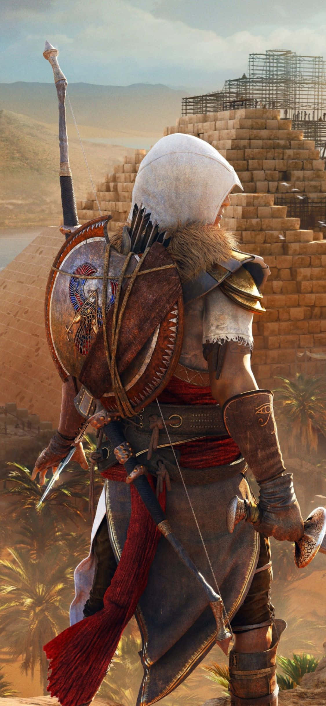 iPhone X Assassin's Creed Origins ile kaderini keşfet Duvar Kağıdı