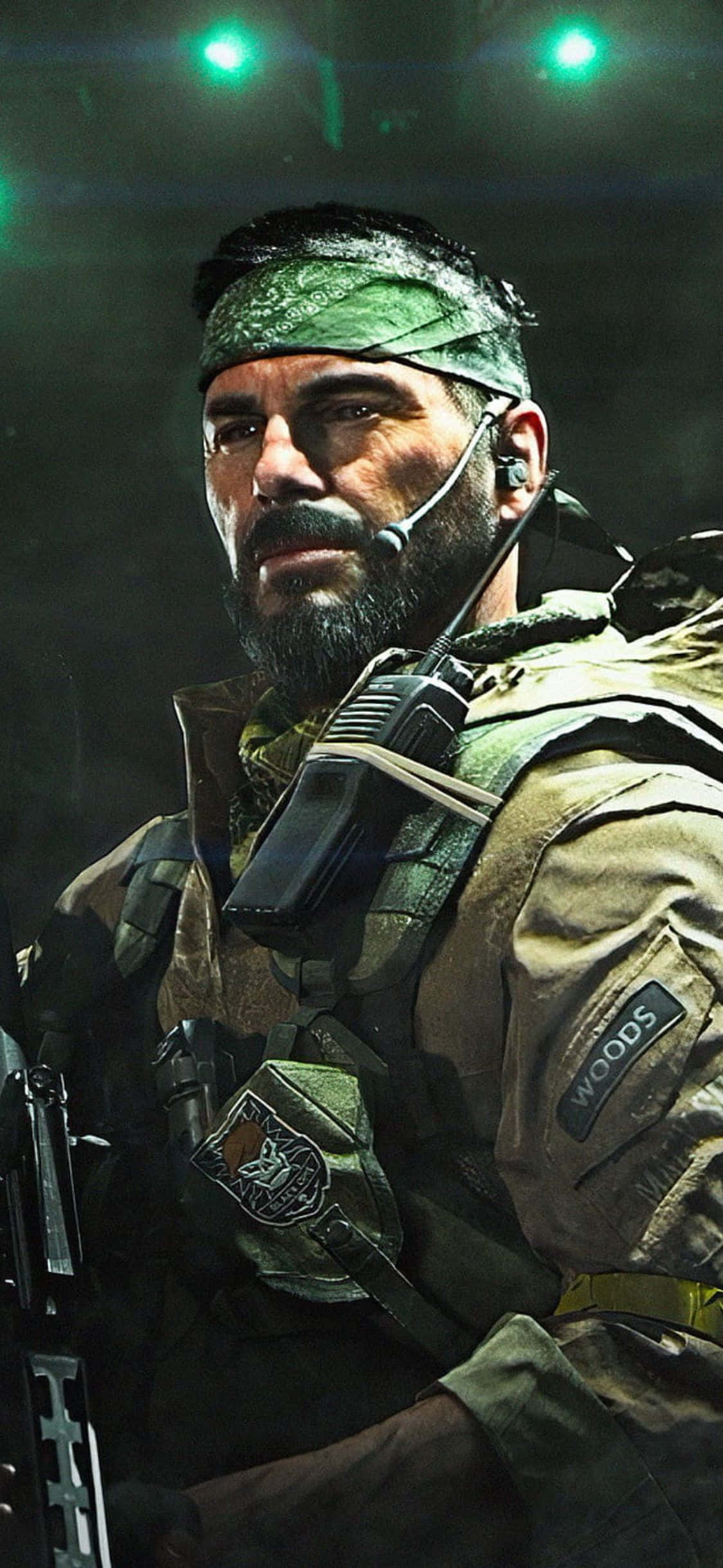 iPhone X Call Of Duty Black Ops Cold War Arka Plan Frank Woods Duvar Kağıdı