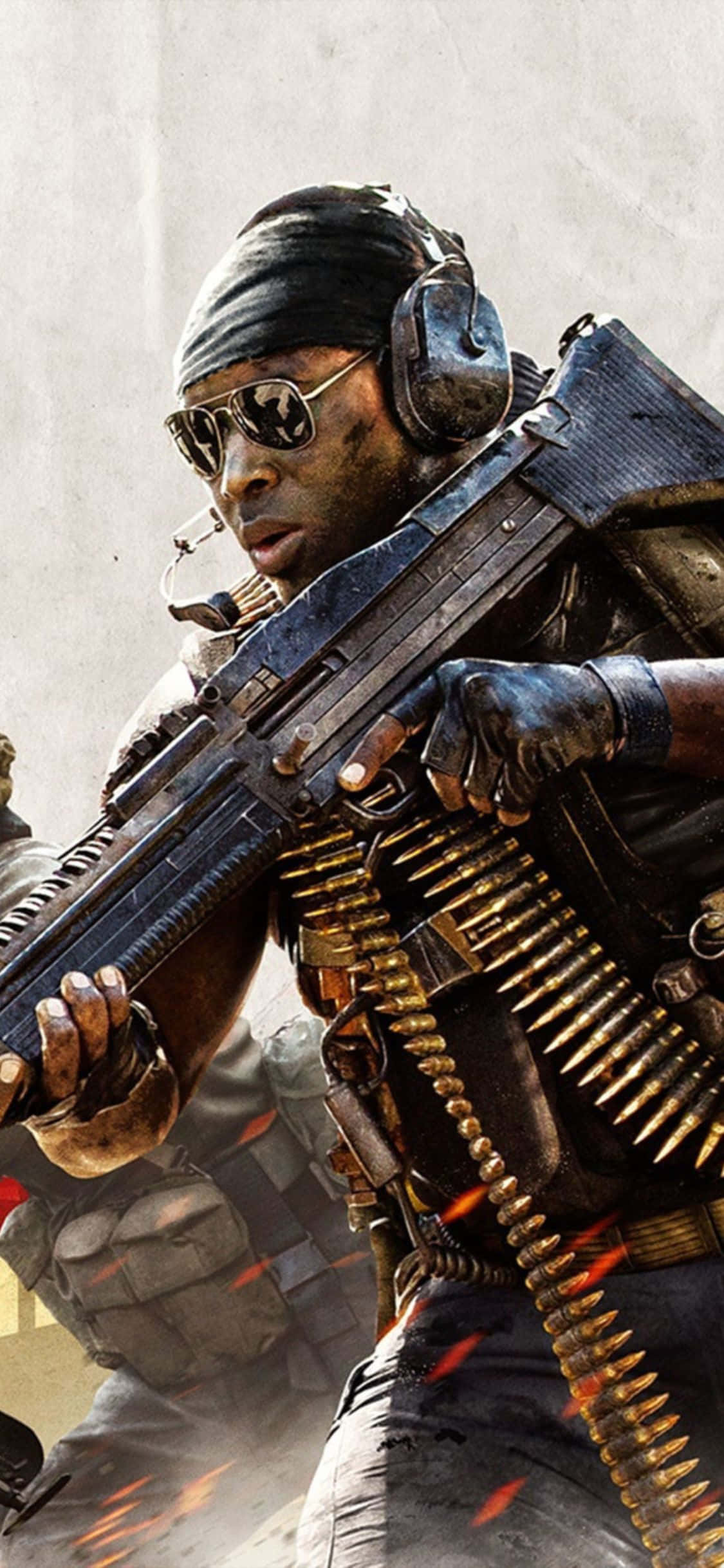 iPhone X Call Of Duty Black Ops Cold War Arka Plan Karakteri Duvar Kağıdı