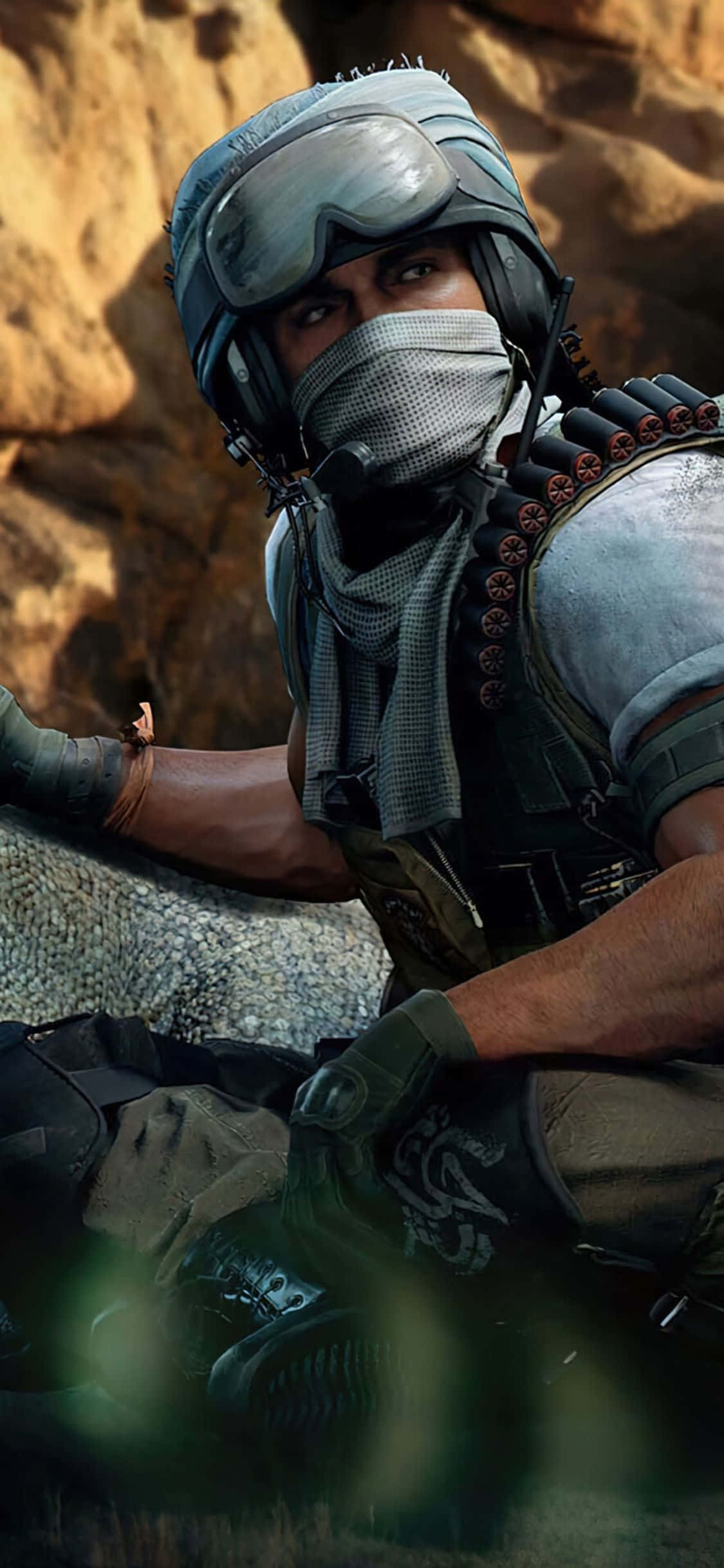 iPhone X Call Of Duty Black Ops Cold War Arka Planı Salah Duvar Kağıdı