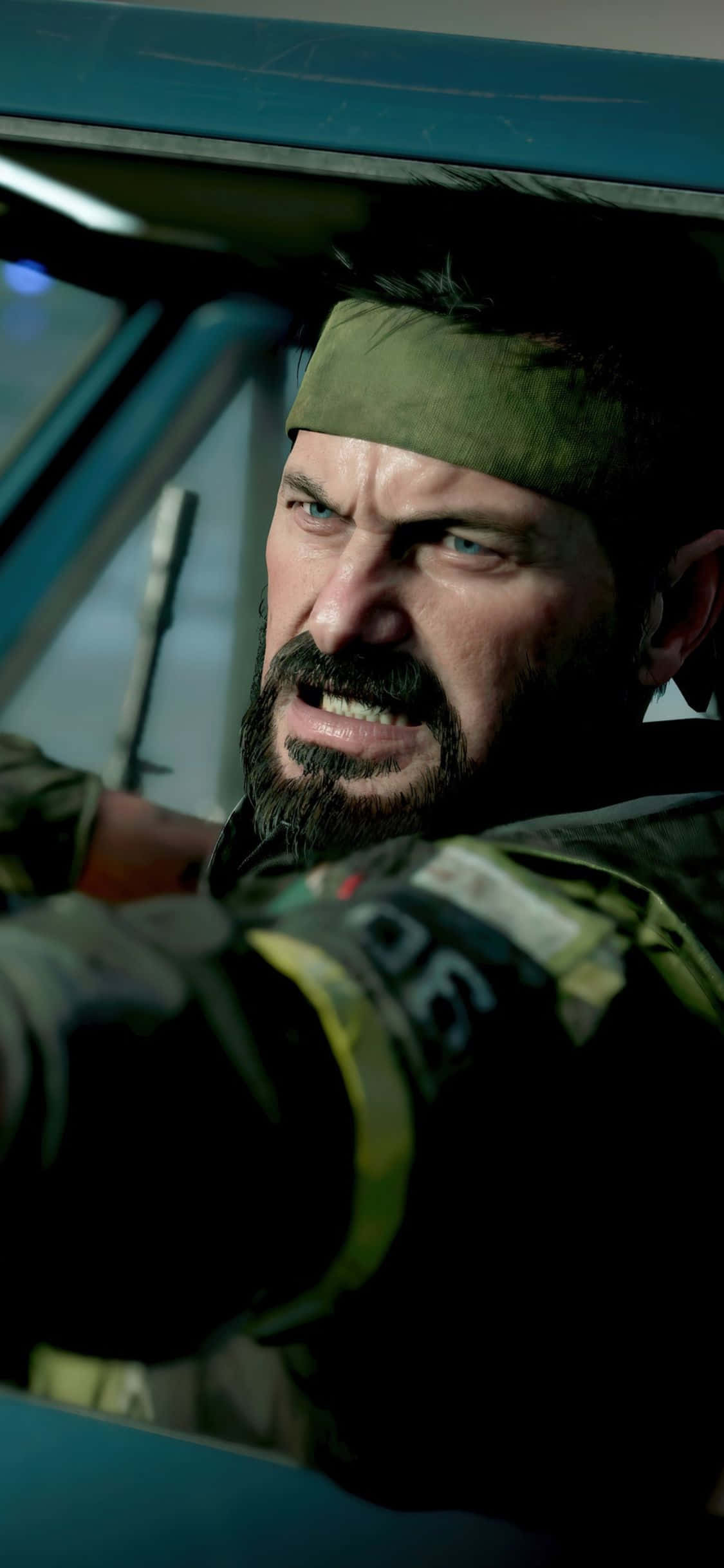 iPhone X Call Of Duty Black Ops Cold War Arkaplanı Frank Woods Duvar Kağıdı