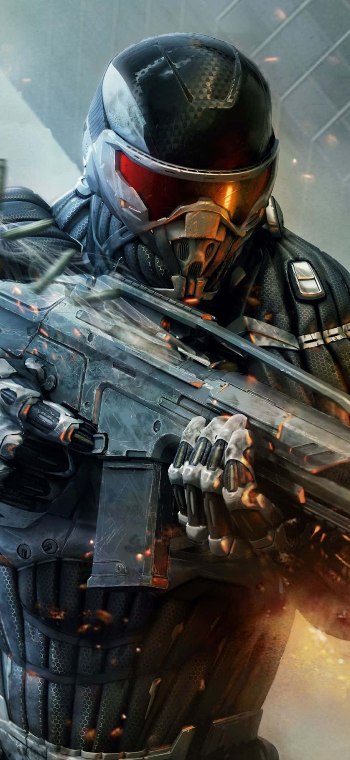 iPhone X Crysis 3 Alcatraz Arka Planı Duvar Kağıdı