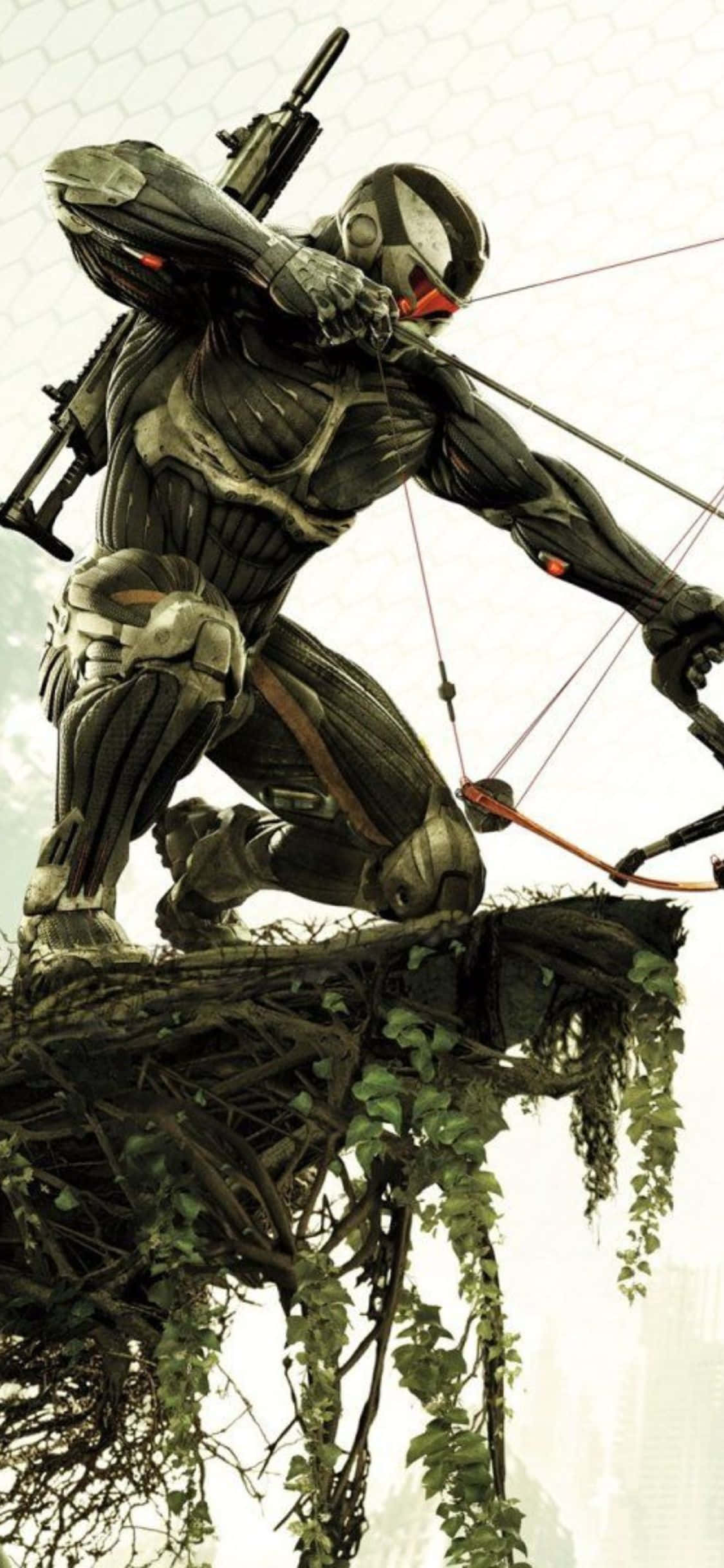 iPhone X Crysis 3 Yay Özgürlük Arka Planı Duvar Kağıdı