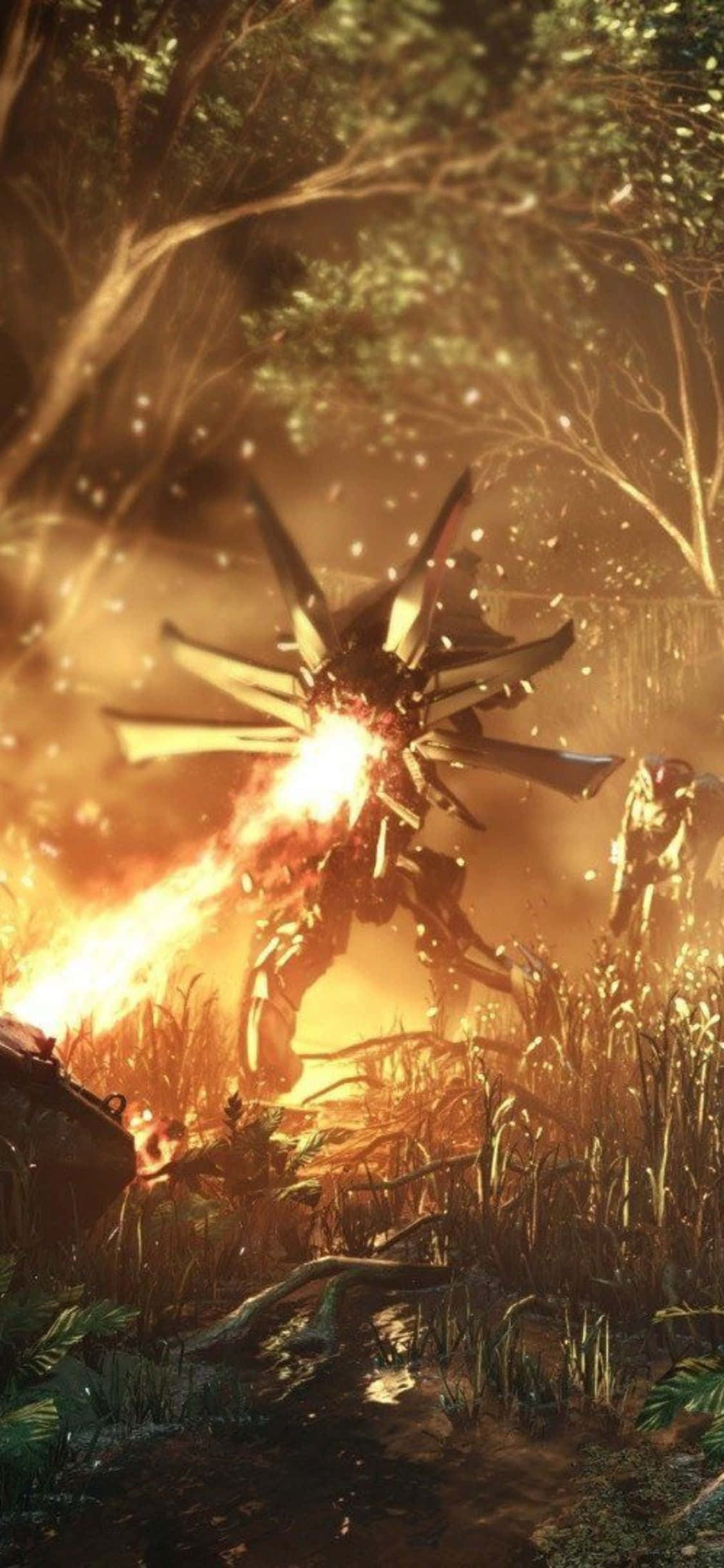 iPhone X Crysis 3 ile sanal dünyaya dalın Duvar Kağıdı