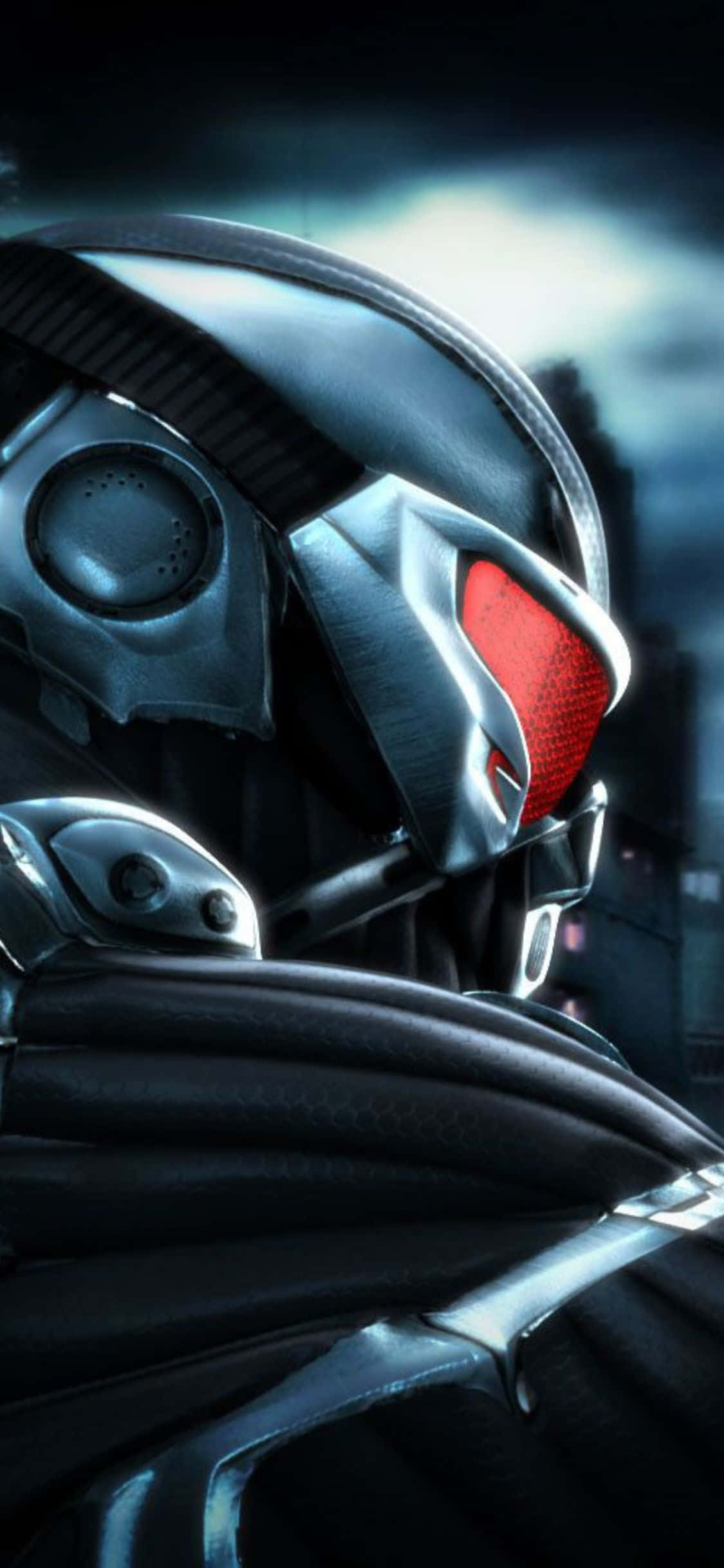 iPhone X Crysis 3 Yan Görünüm Arka Planı Duvar Kağıdı