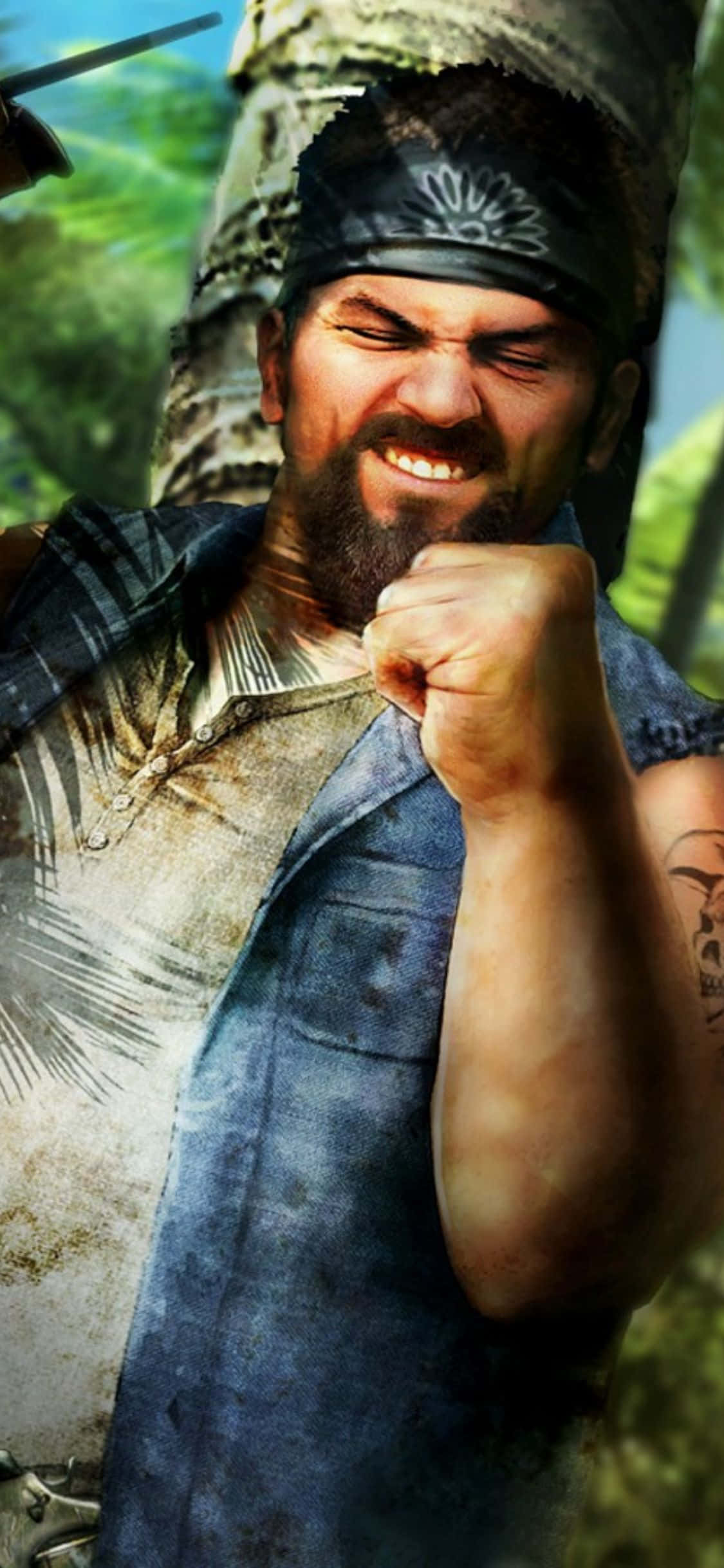 iPhone X Far Cry 3 Hurk Drubman Jr Arka Planı Duvar Kağıdı