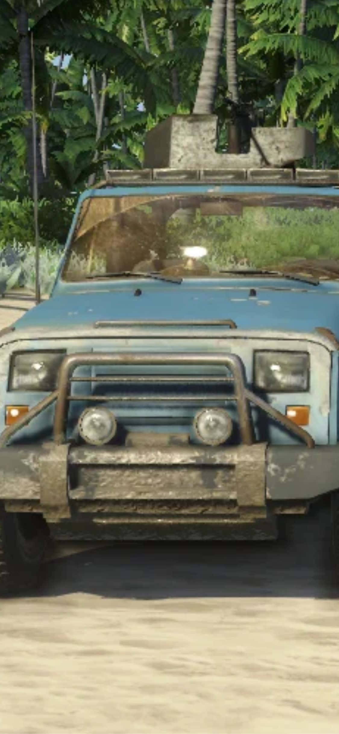 iPhone X Far Cry 3 Teknik Kamyon Arka Planı Duvar Kağıdı