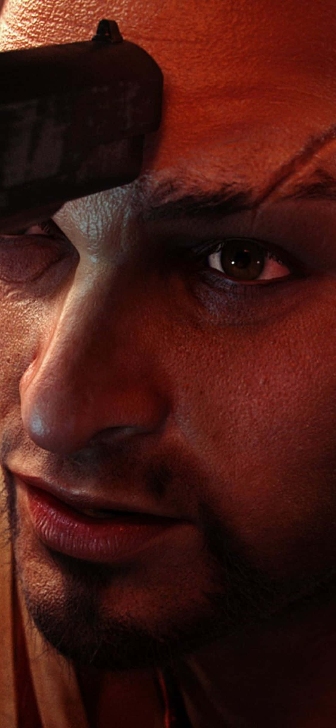 iPhone X Far Cry 3 Vaas Montenegro Silah Arka Planı Duvar Kağıdı