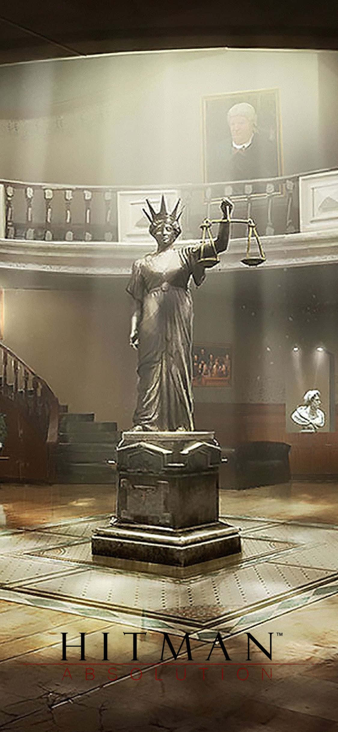 iPhone X Hitman Absolution ile kaderine sahip çık. Duvar Kağıdı