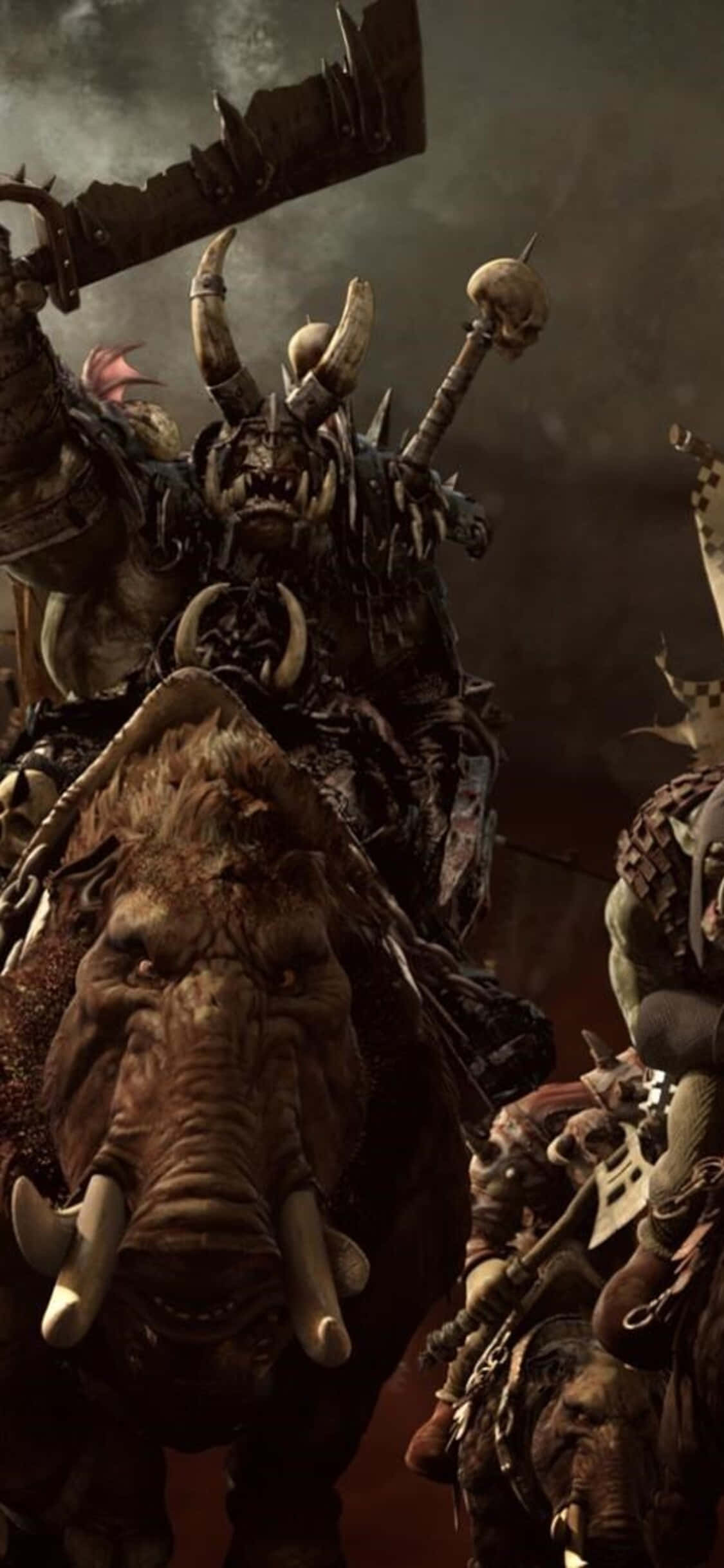 iPhone X için Total War: Warhammer'da Destansı Savaşa Katılın Duvar Kağıdı