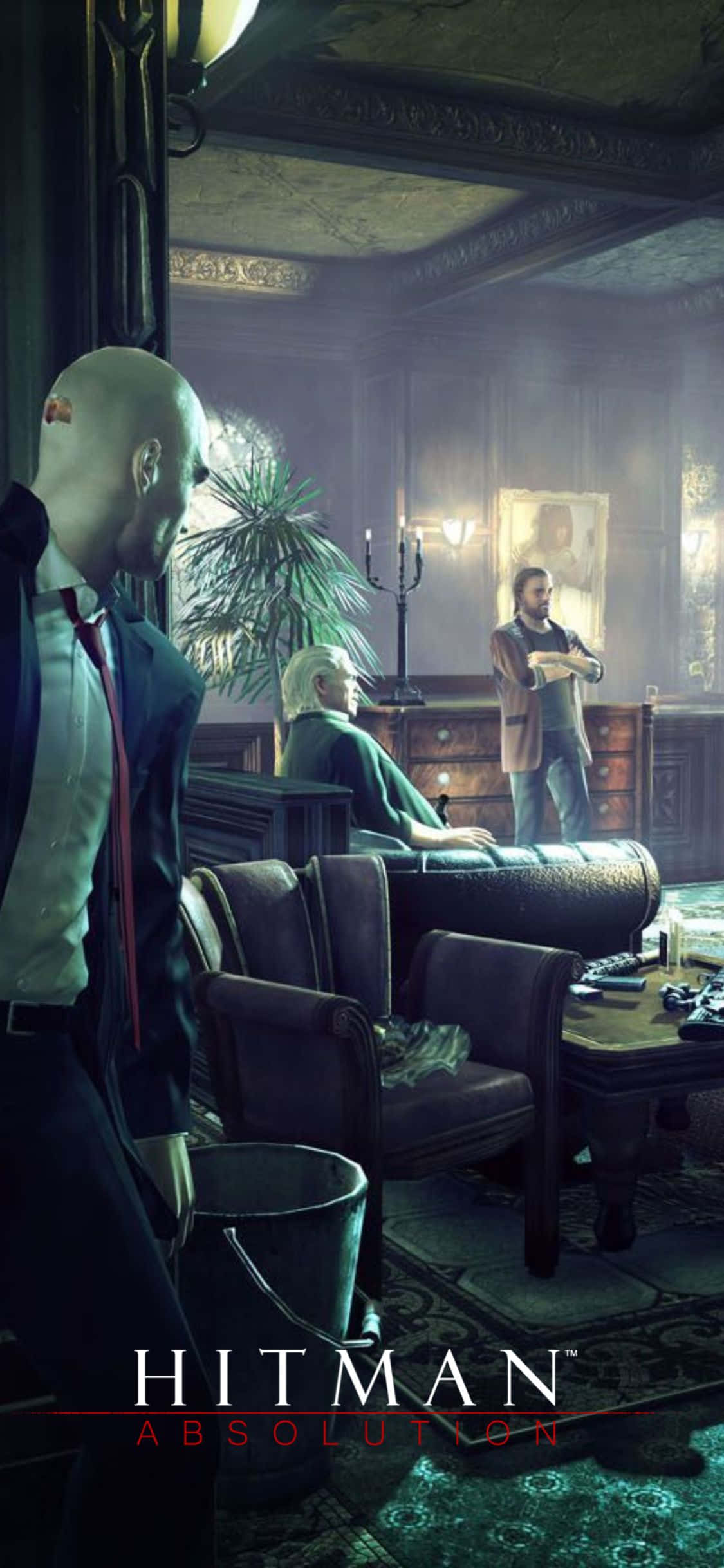 iPhone X ile Hitman olun Duvar Kağıdı