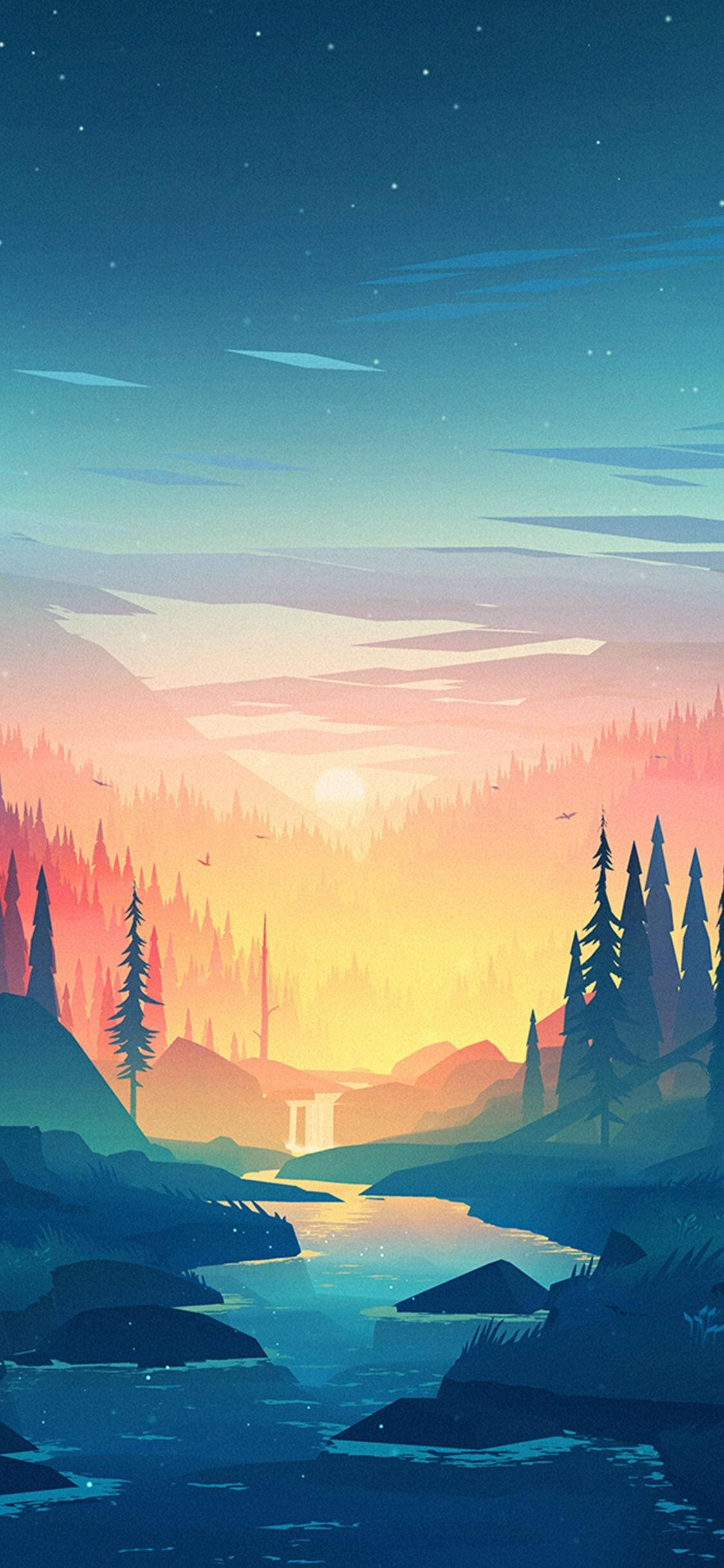 iPhone X ile modern bir stil devrimine katılın Duvar Kağıdı