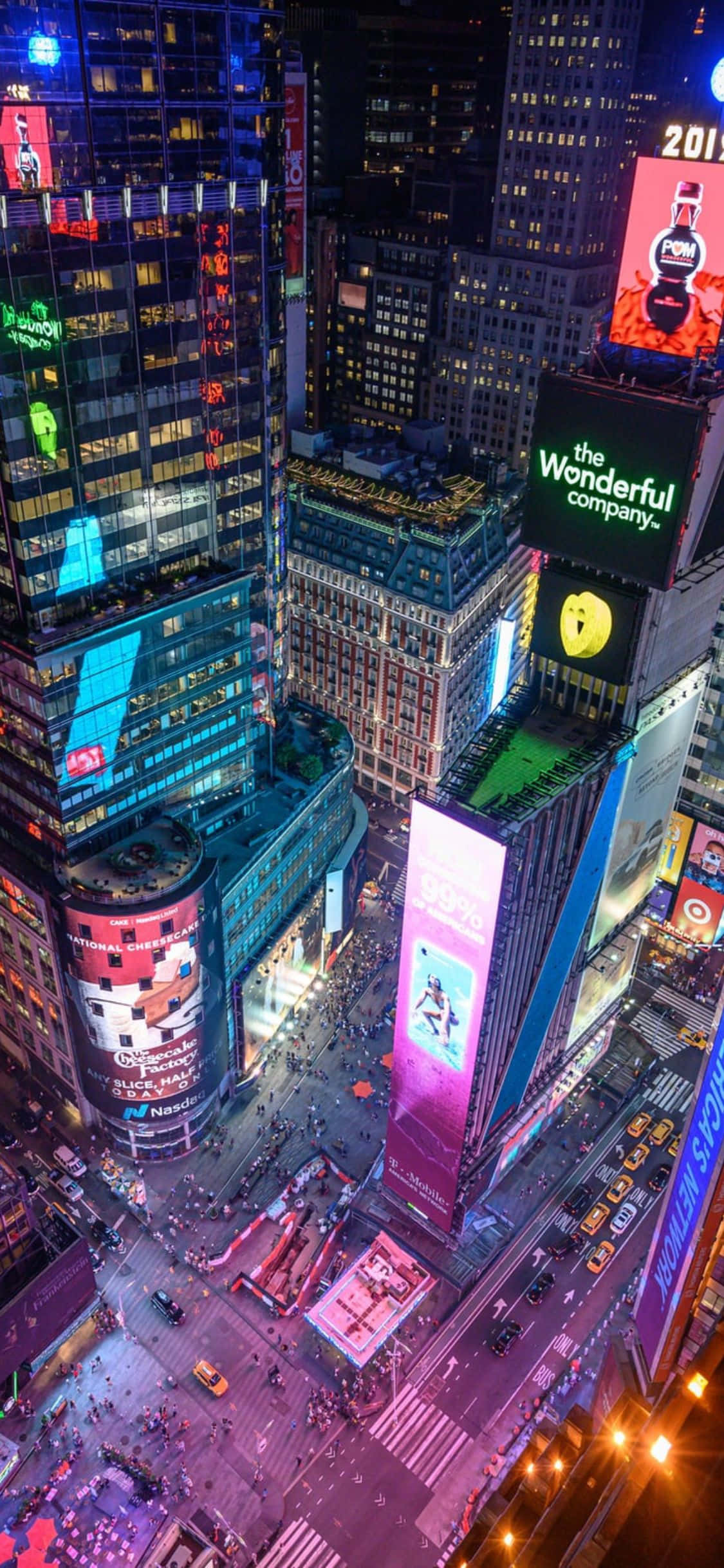 iPhone X ile New York'un ünlü silüetinin fotoğrafını çekmek Duvar Kağıdı