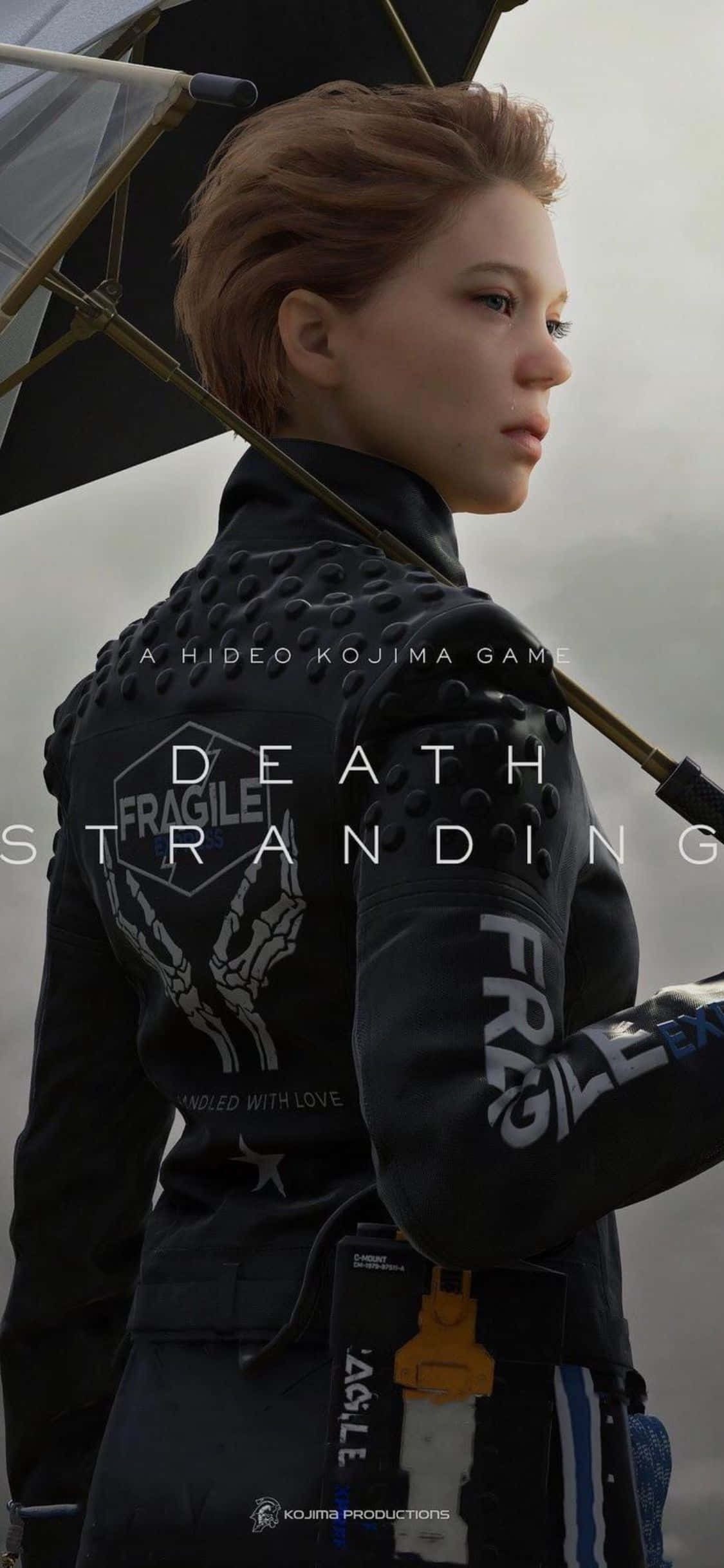 iPhone X'inizde büyüleyici oyun Death Stranding ile kıyamet sonrası bir dünyada kaybolun Duvar Kağıdı