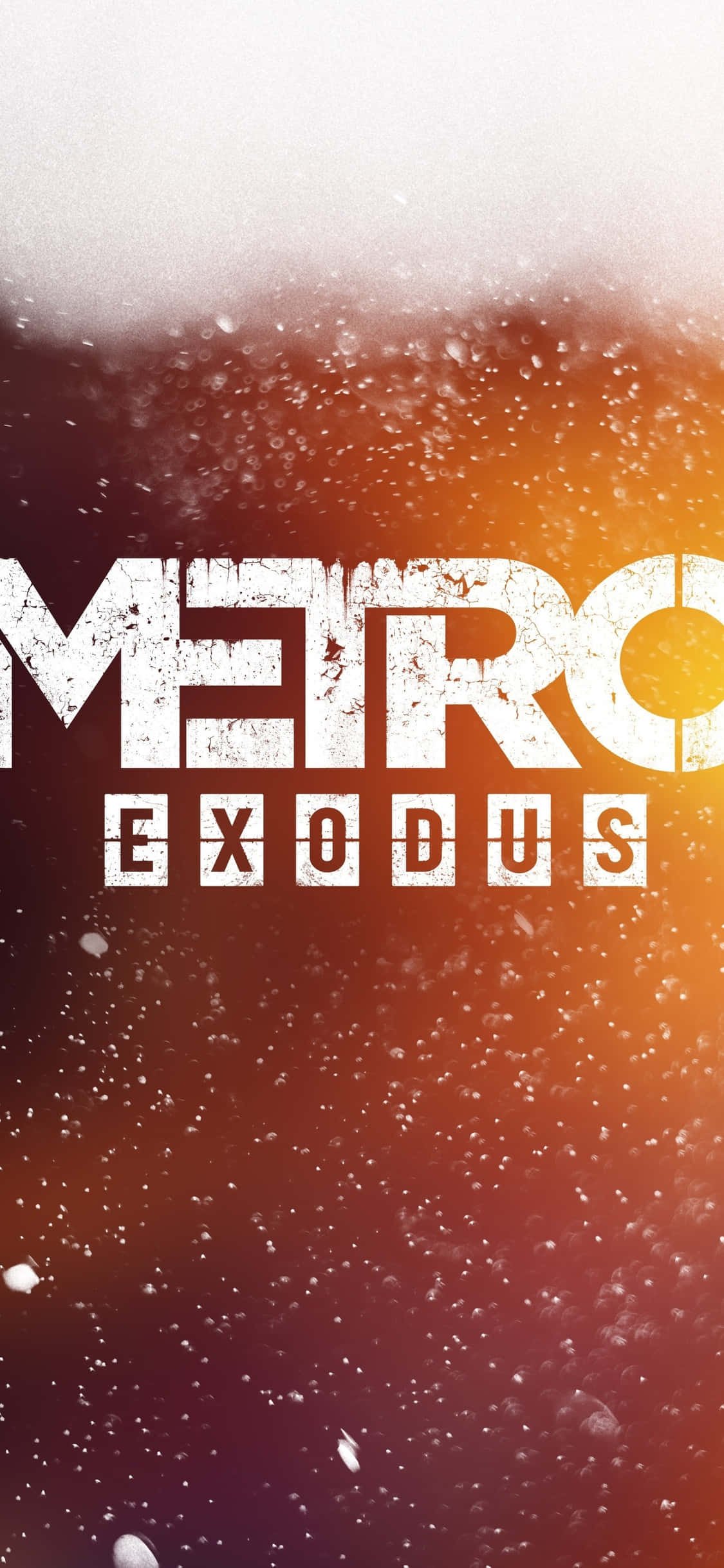 iPhone X'inizde Metro Exodus'un Kıyamet Sonrası Dünyasında Kaybolun Duvar Kağıdı