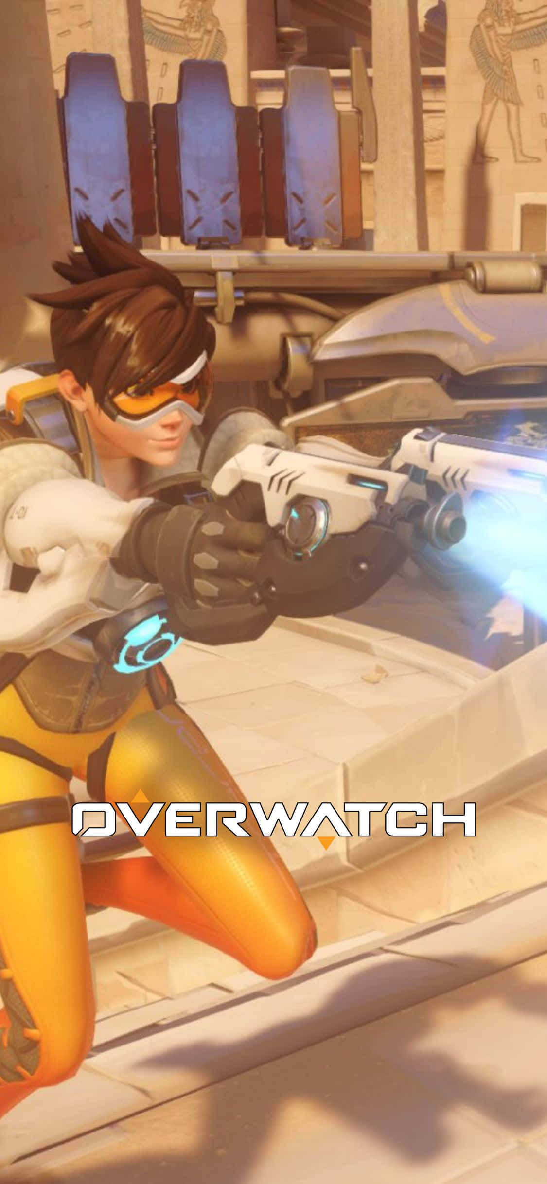 iPhone X'inizde Overwatch'ta dünyaya meydan okumaya hazır olun! Duvar Kağıdı