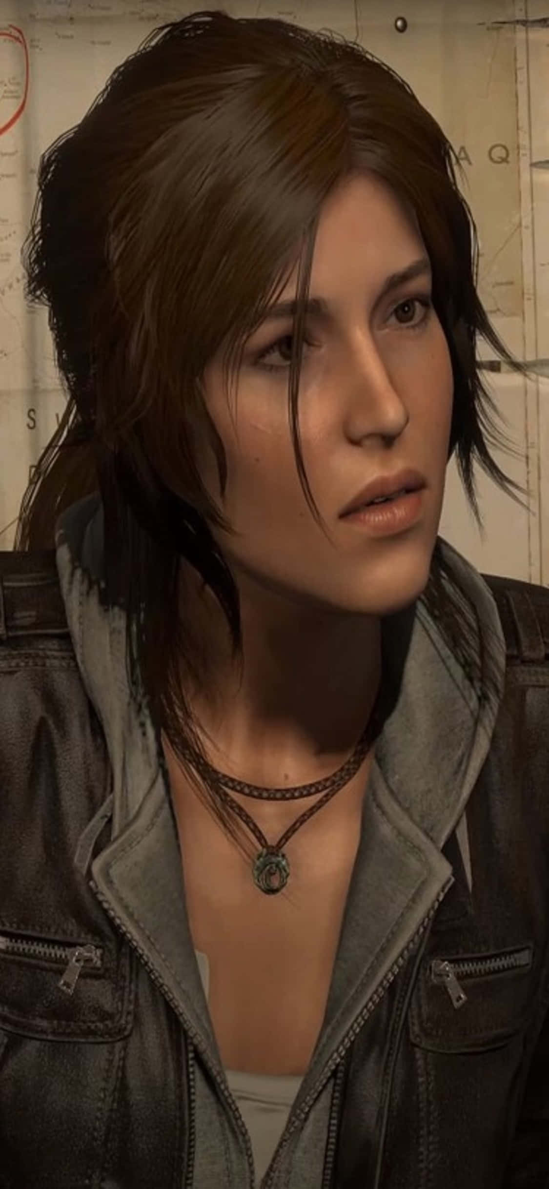 iPhone X'inizde Shadow Of The Tomb Raider'ın amansız arazisini fethedin. Duvar Kağıdı