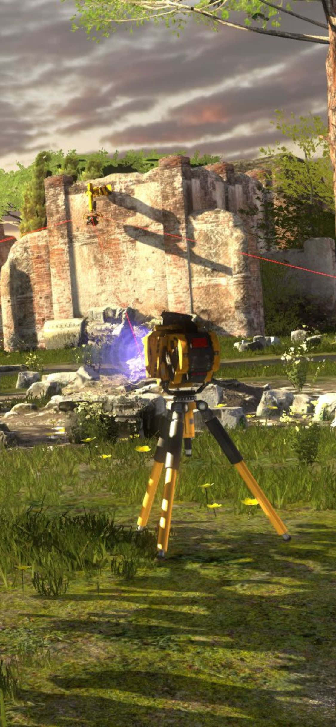 iPhone X'inizde The Talos Principle'ın Gerçeküstü Dünyasını Keşfedin Duvar Kağıdı