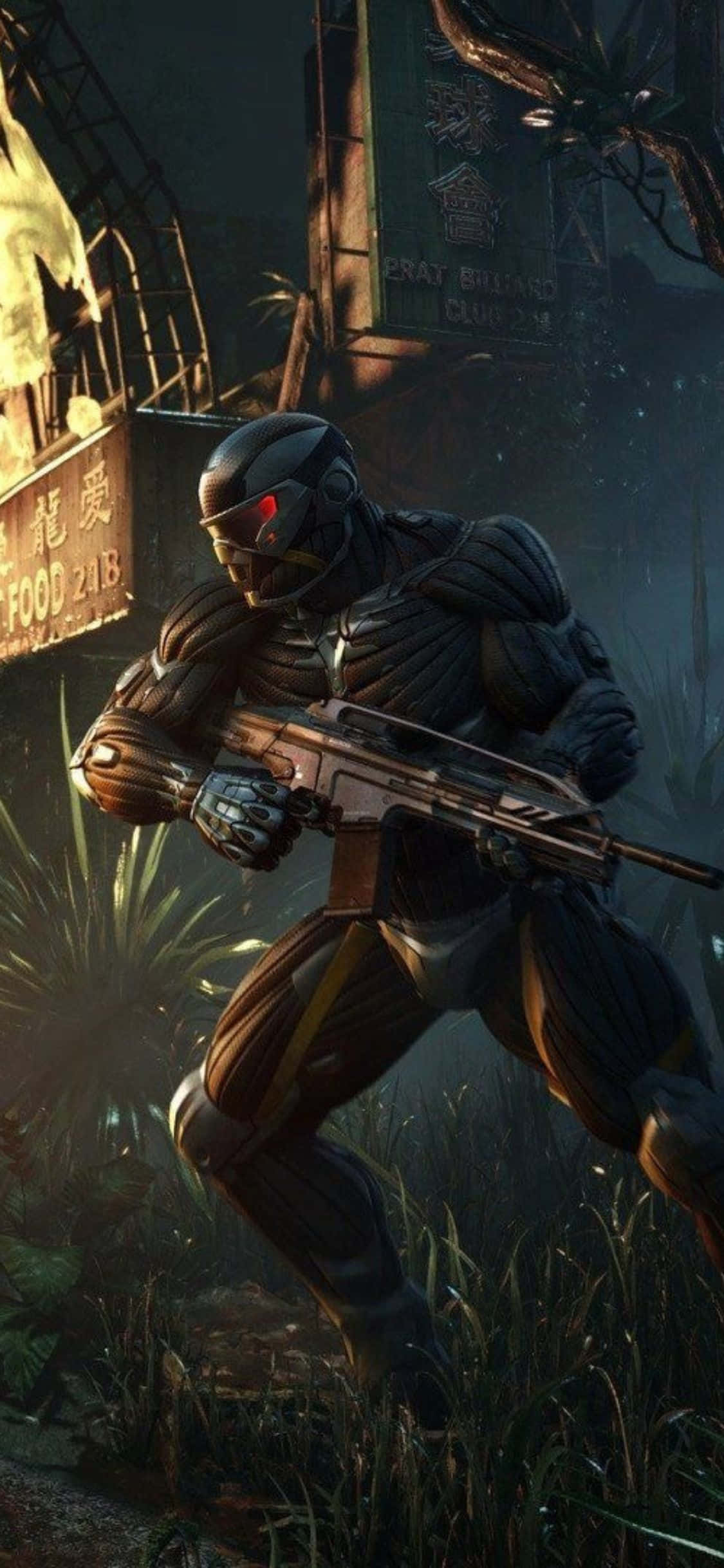 iPhone X'inizle Crysis 3'te heyecan verici bir maceraya atılın Duvar Kağıdı