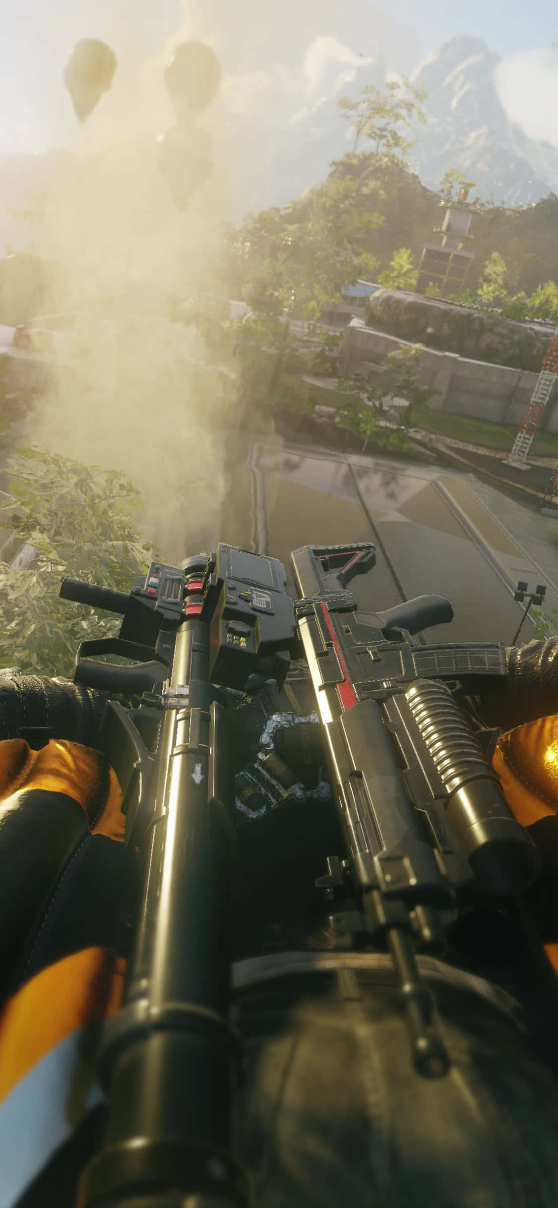 iPhone X Just Cause 4 ile Sınırsız Olasılıklar Dünyasını Keşfedin Duvar Kağıdı