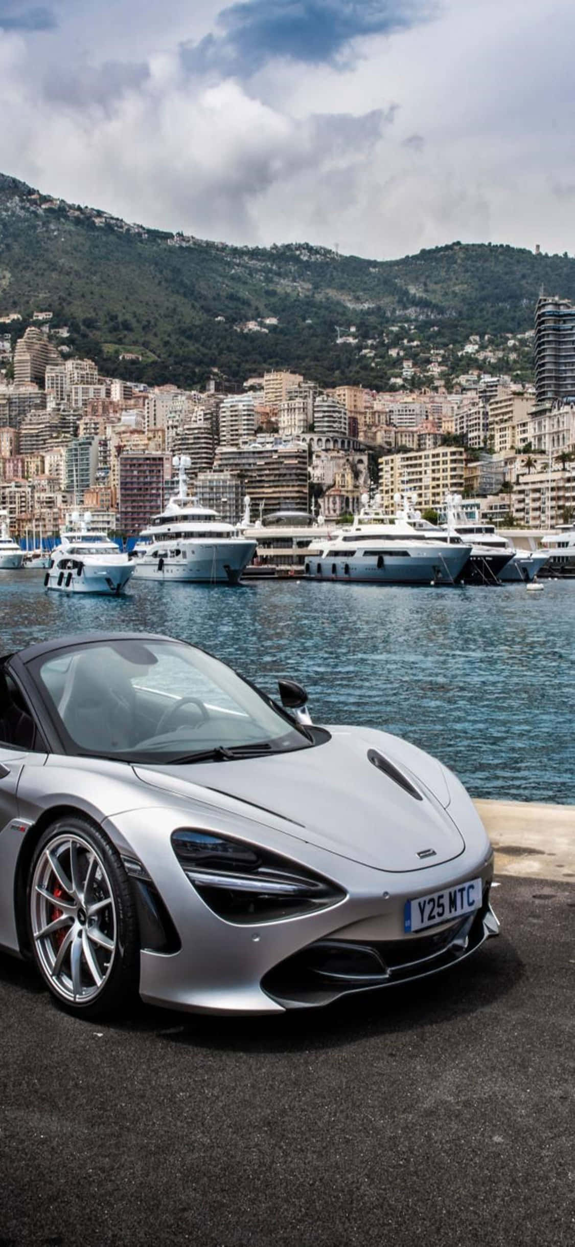iPhone X McLaren 720s Monte Carlo Arka Planı Duvar Kağıdı