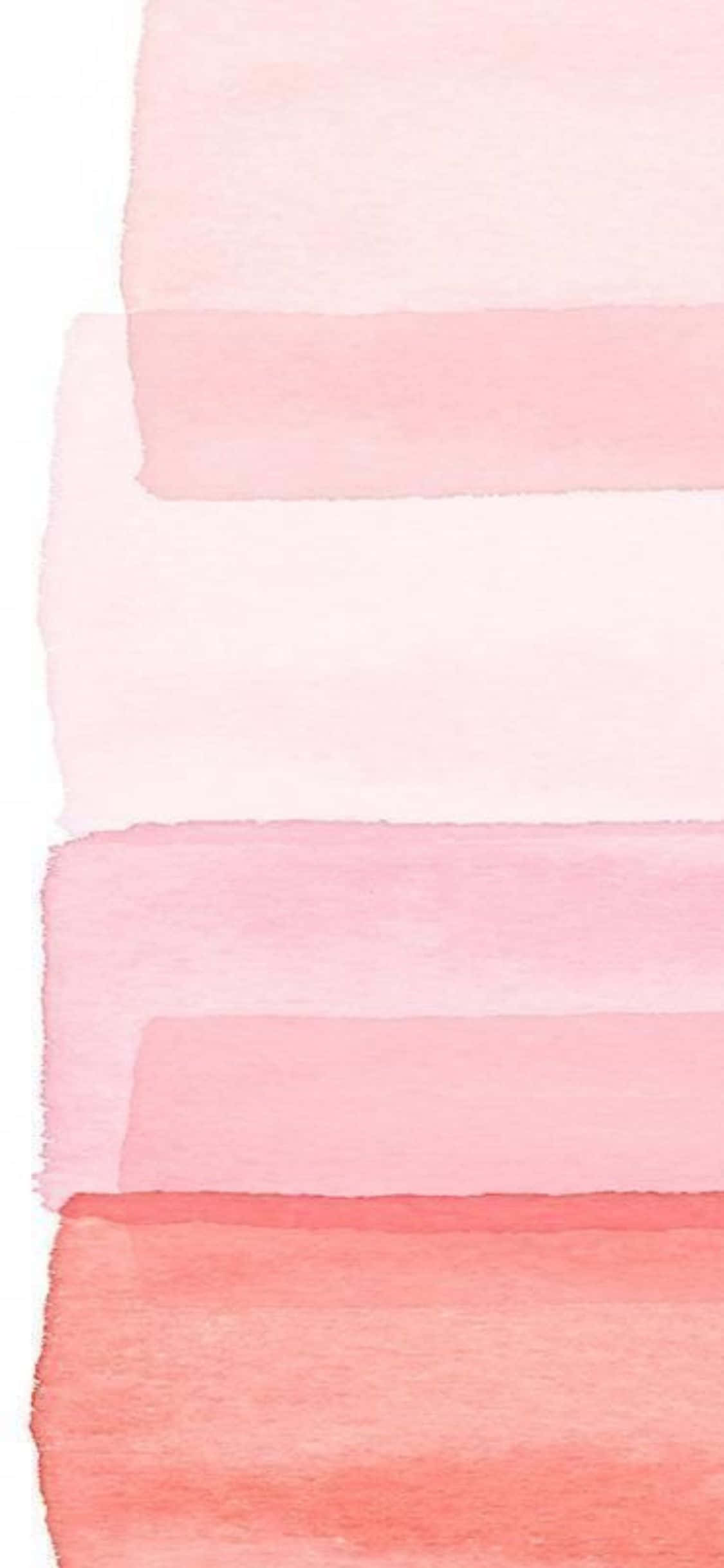 iPhone X Minimal Pembe Tonları Lekeler Duvar Kağıdı
