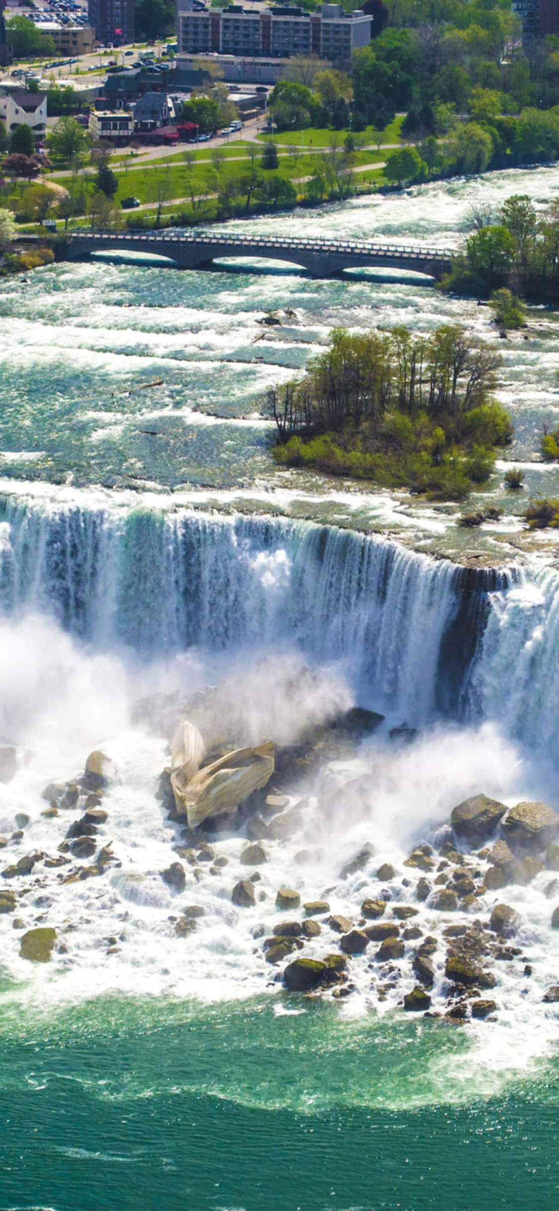 iPhone X Niagara Şelalesi Kanada Duvar Kağıdı