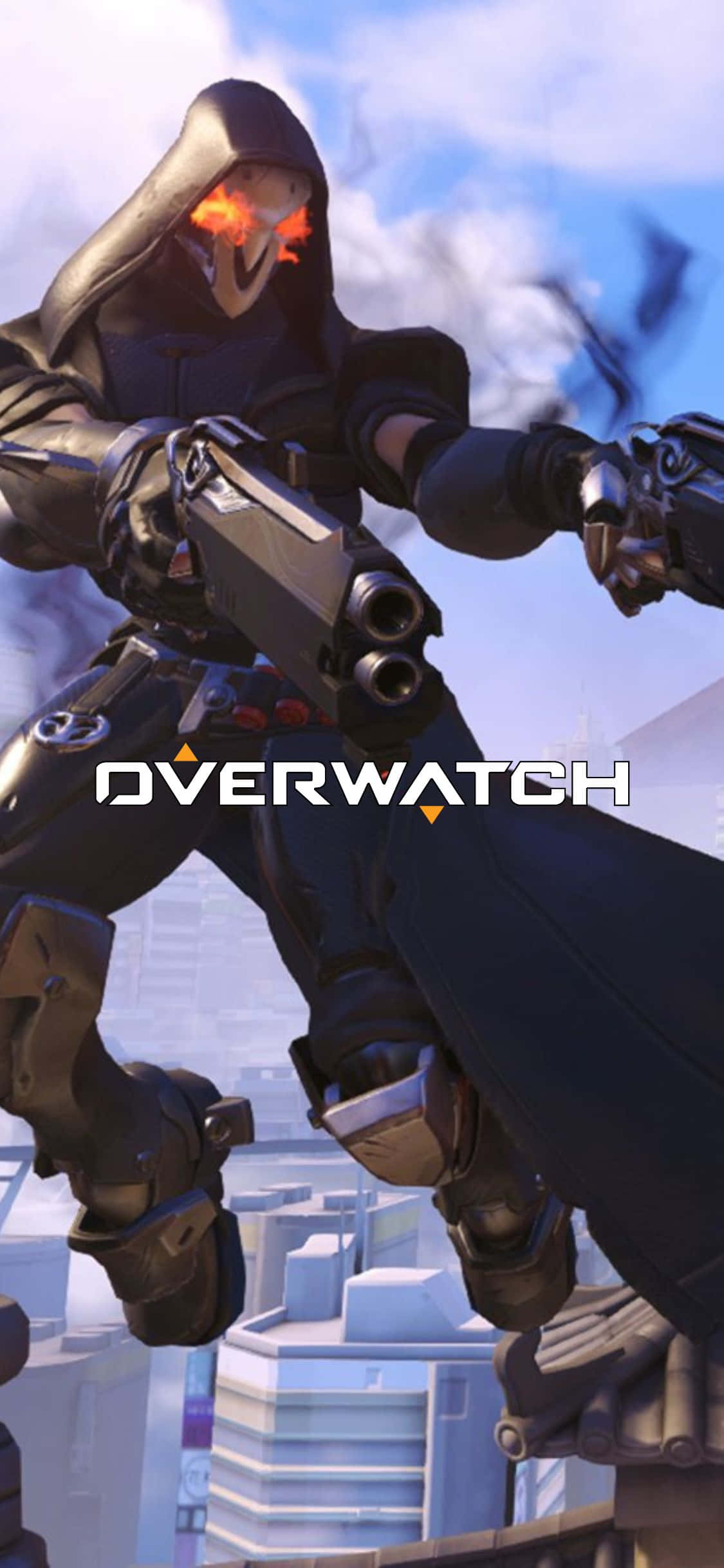 iPhone X Overwatch arka planı ile oyununuzu bir üst seviyeye taşıyın! Duvar Kağıdı