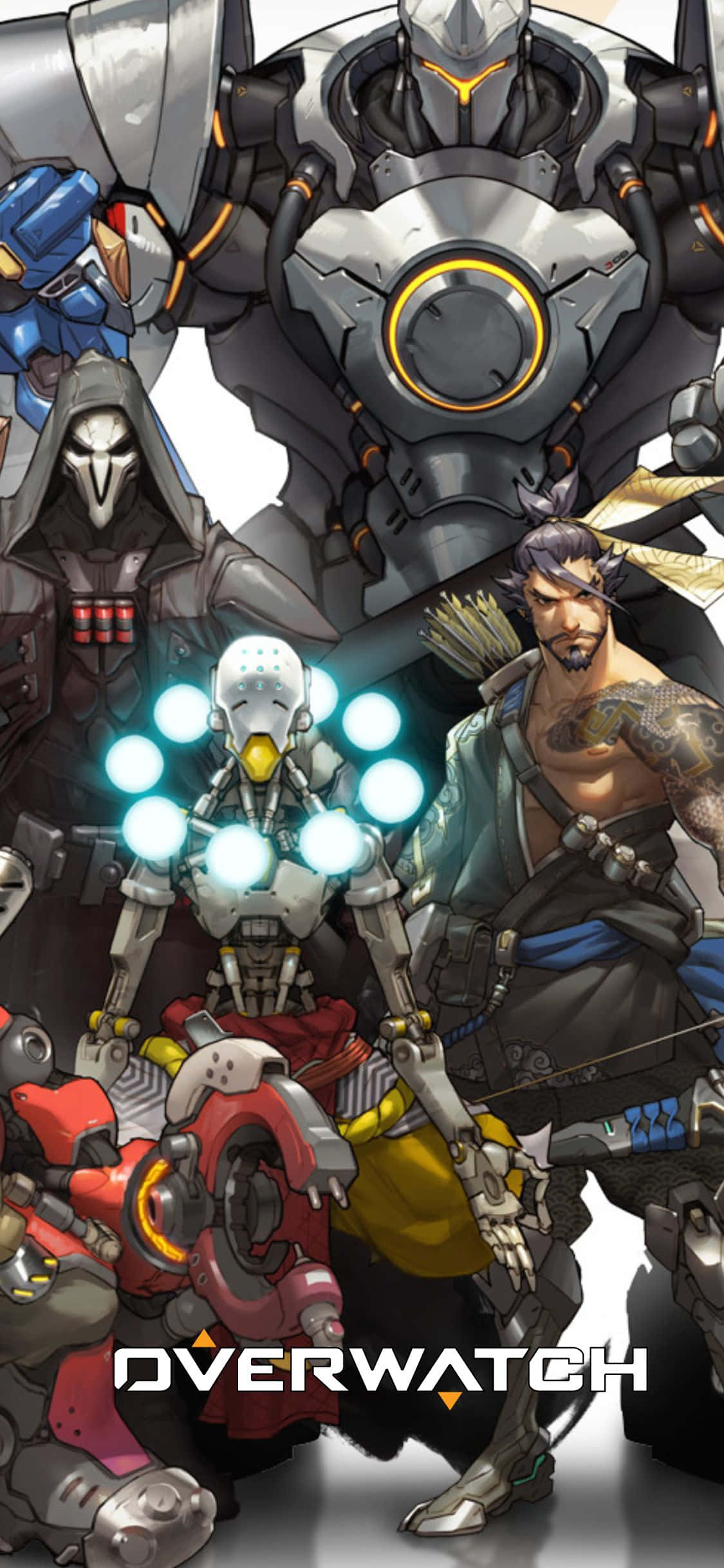iPhone X Overwatch ile Savaşa Katılın Duvar Kağıdı
