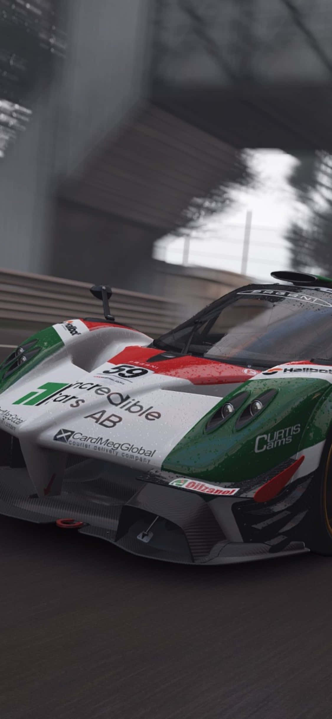 iPhone X Project Cars Arka Planı İtalyan Yarış Arabası Duvar Kağıdı