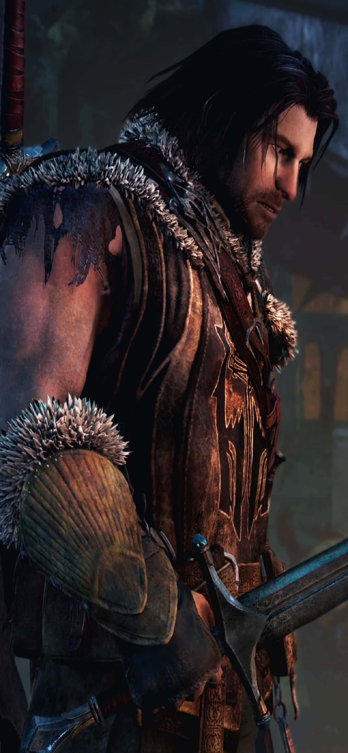 iPhone X Shadow Of Mordor Arka Planı Talion Duvar Kağıdı