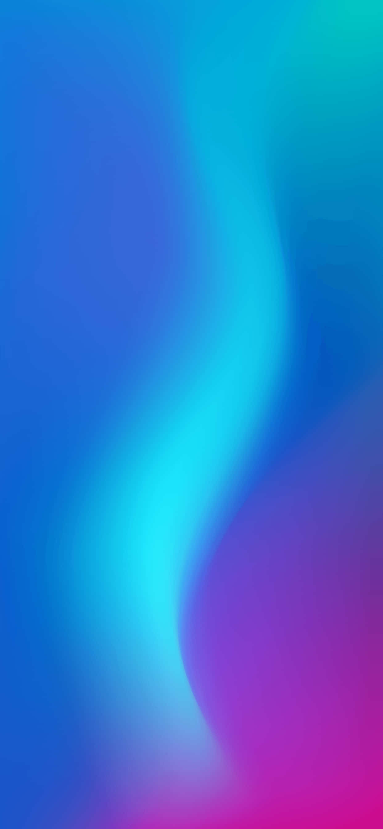 iPhone X Soyut Mor ve Mavi Duvar Kağıdı
