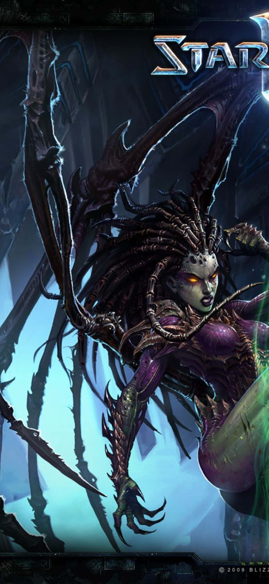 iPhone X StarCraft II Arkaplan Dikenler Duvar Kağıdı