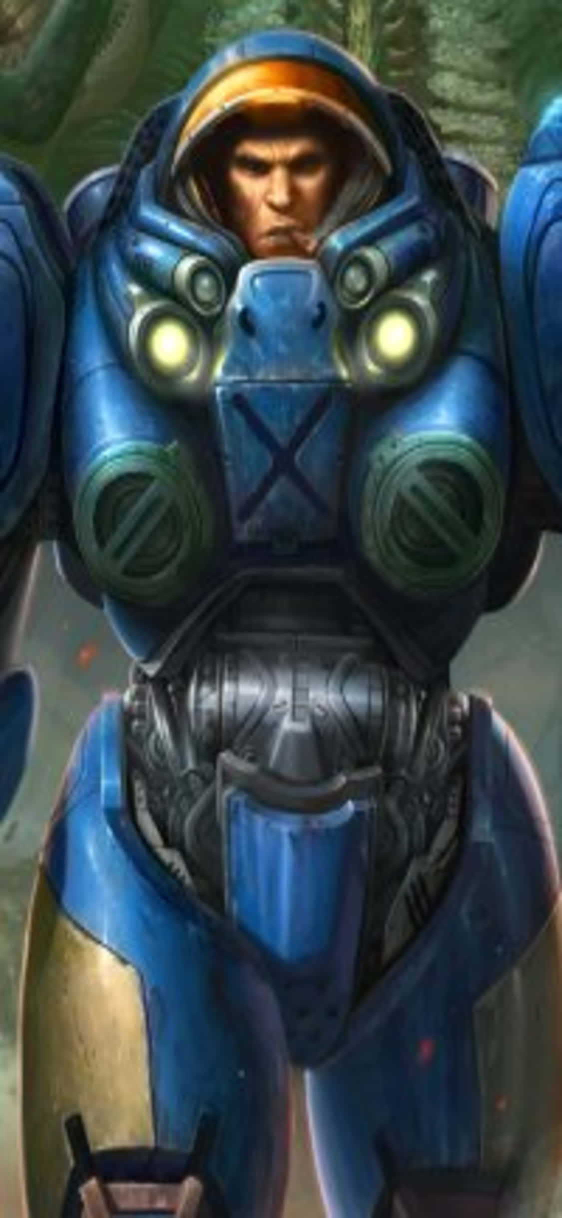 iPhone X Starcraft II Arka Plan Tychus Duvar Kağıdı
