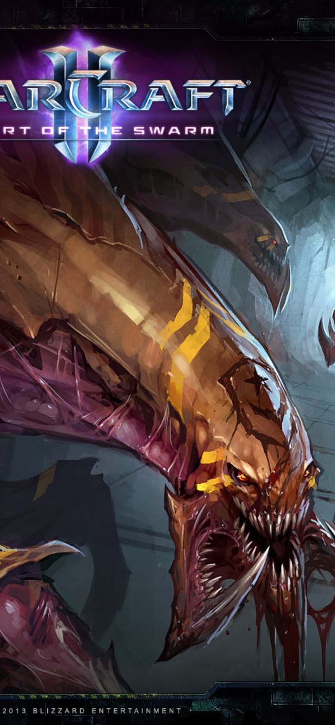 iPhone X Starcraft Ii Arka Plan Hydralisk Duvar Kağıdı