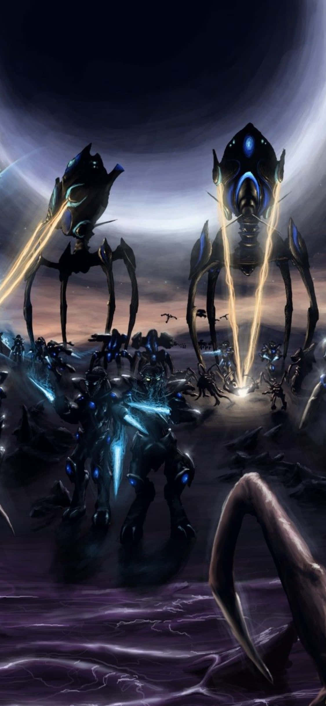 iPhone X Starcraft II Arkaplan Artanis Duvar Kağıdı