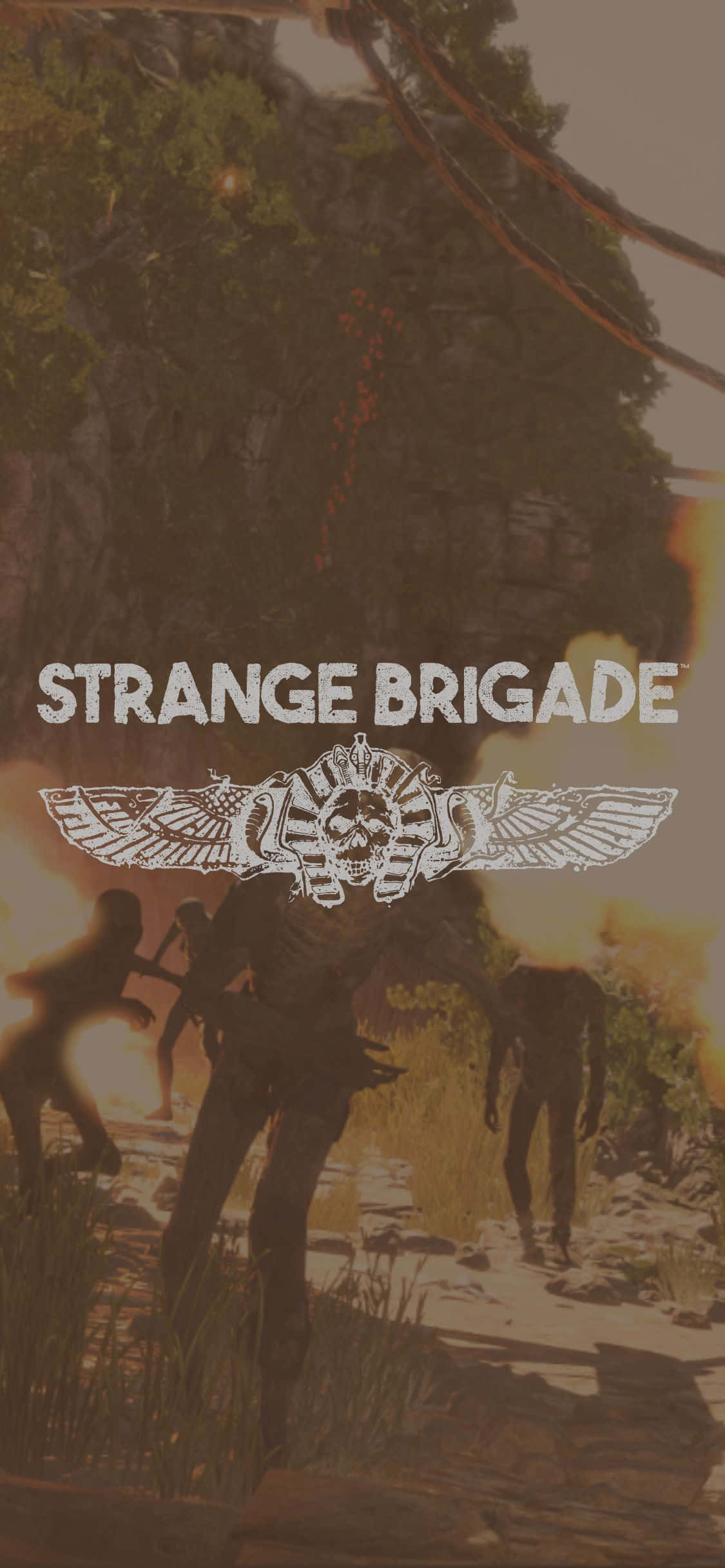 iPhone X Strange Brigade ile Maceraya Katılın Duvar Kağıdı