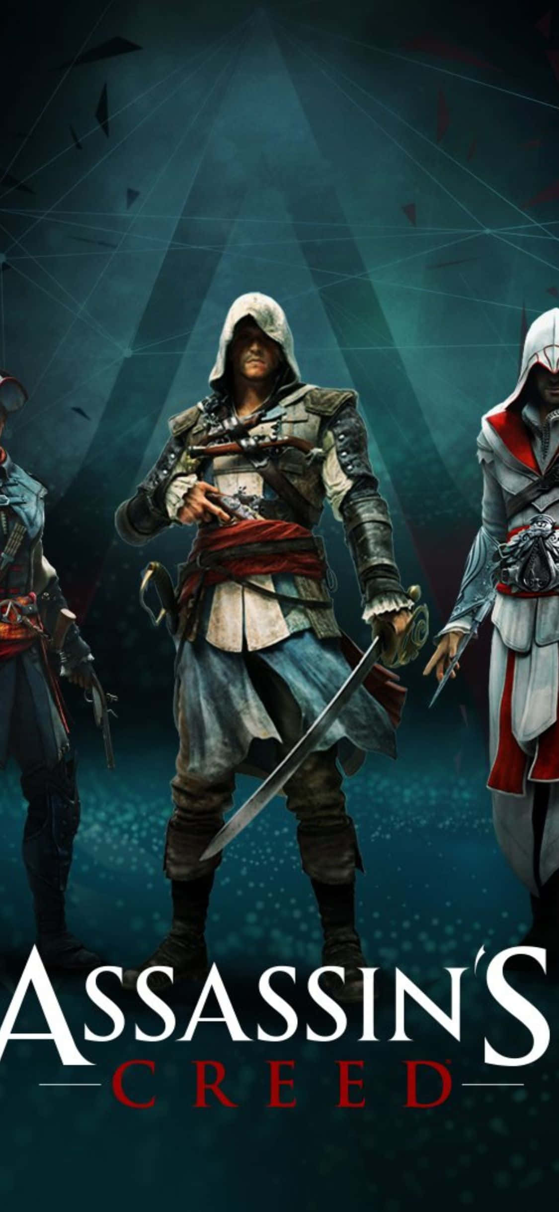 iPhone X'te Assassin's Creed Origins'de nihai düşmanla savaş Duvar Kağıdı