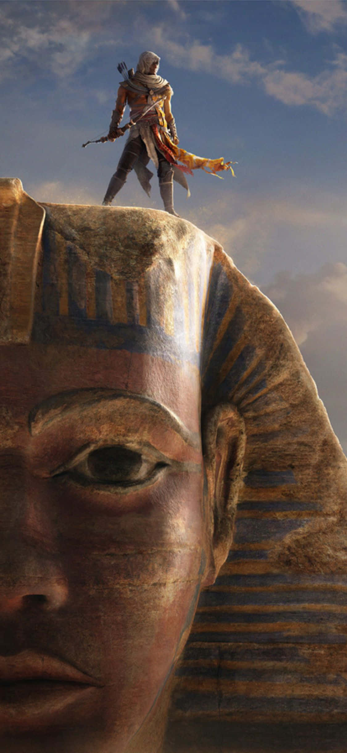 iPhone X'te Assassin's Creed Origins'in Gizli Sırlarını Keşfedin Duvar Kağıdı