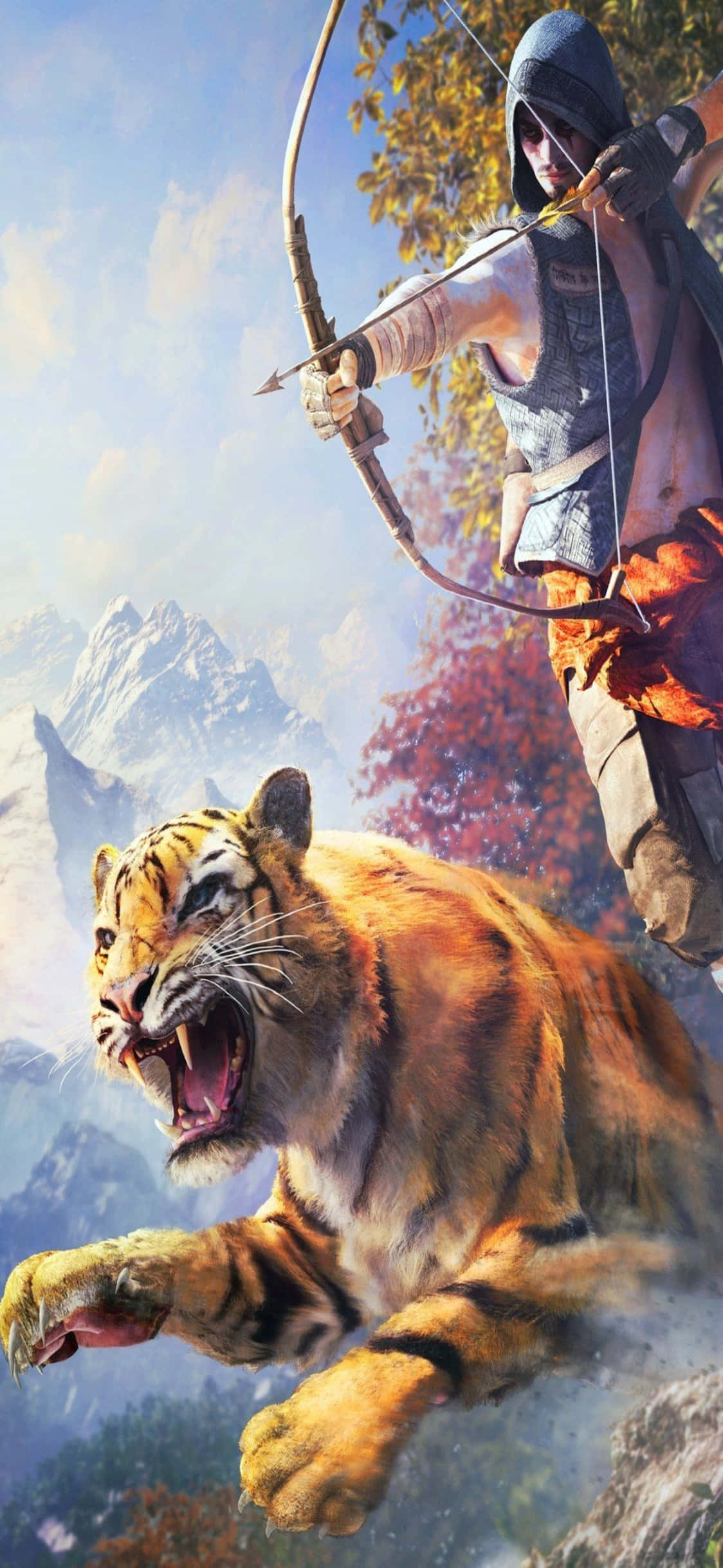 iPhone X'te Far Cry 3 Dünyasını Keşfedin Duvar Kağıdı
