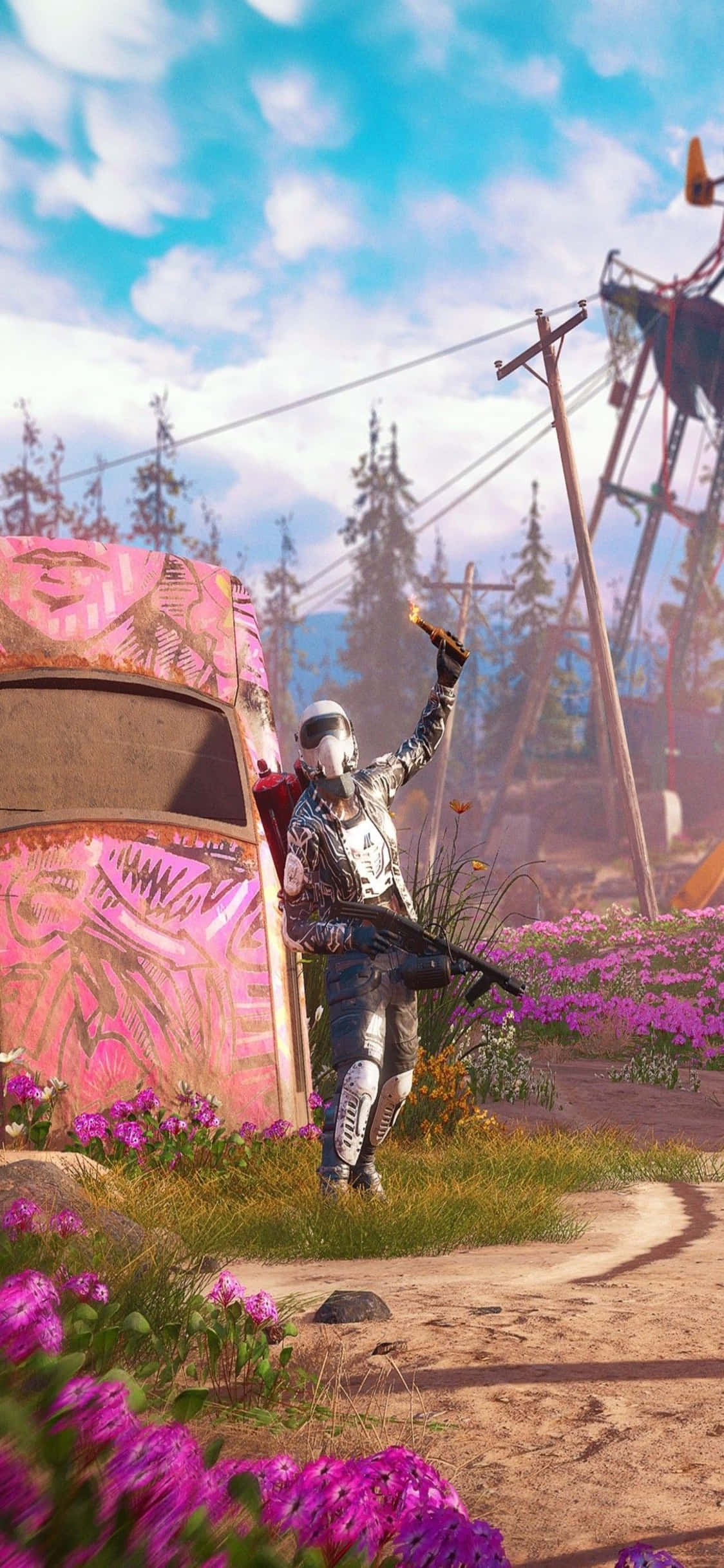 iPhone X'te Far Cry 3'e Cesur Bir Dalış Yapın! Duvar Kağıdı