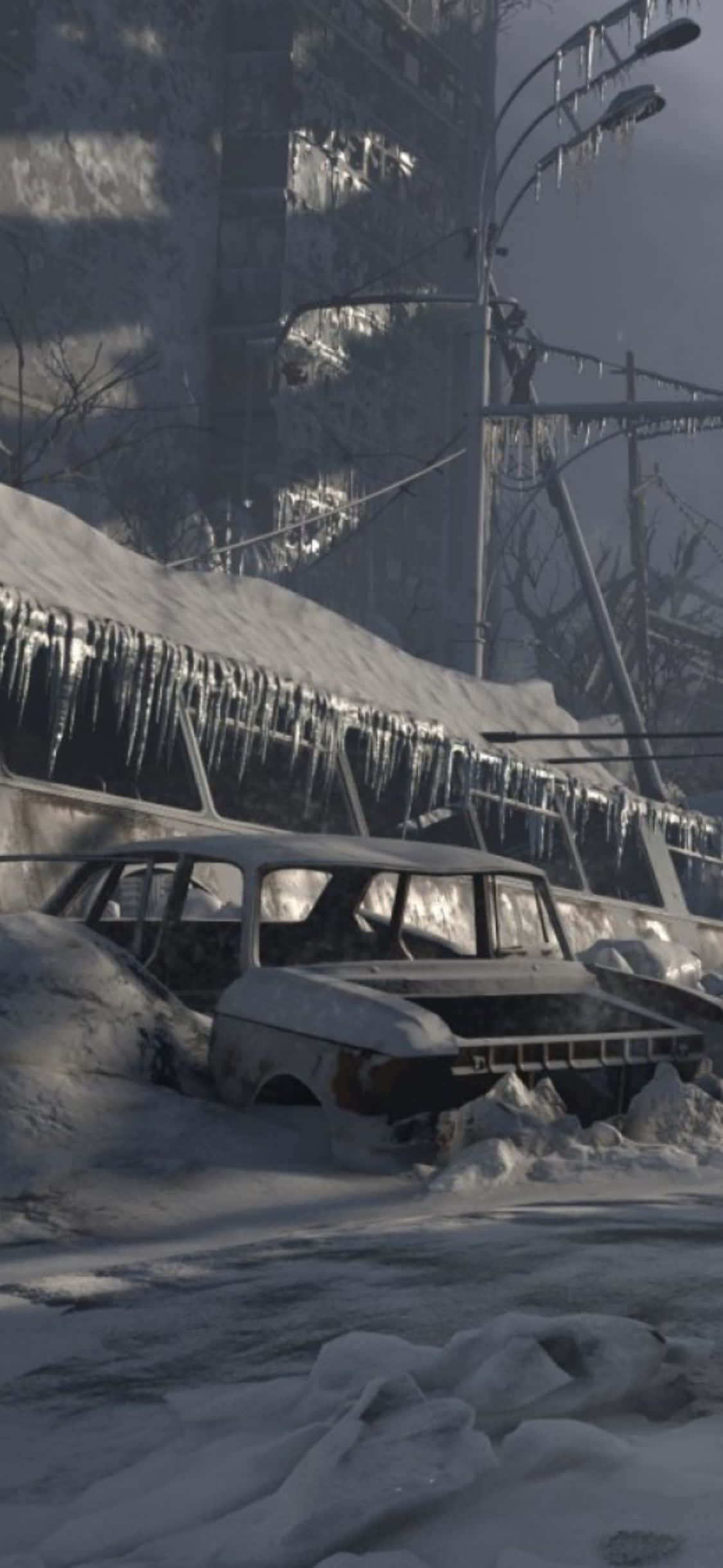 iPhone X'te Metro Exodus'un Heyecanını Yaşayın Duvar Kağıdı