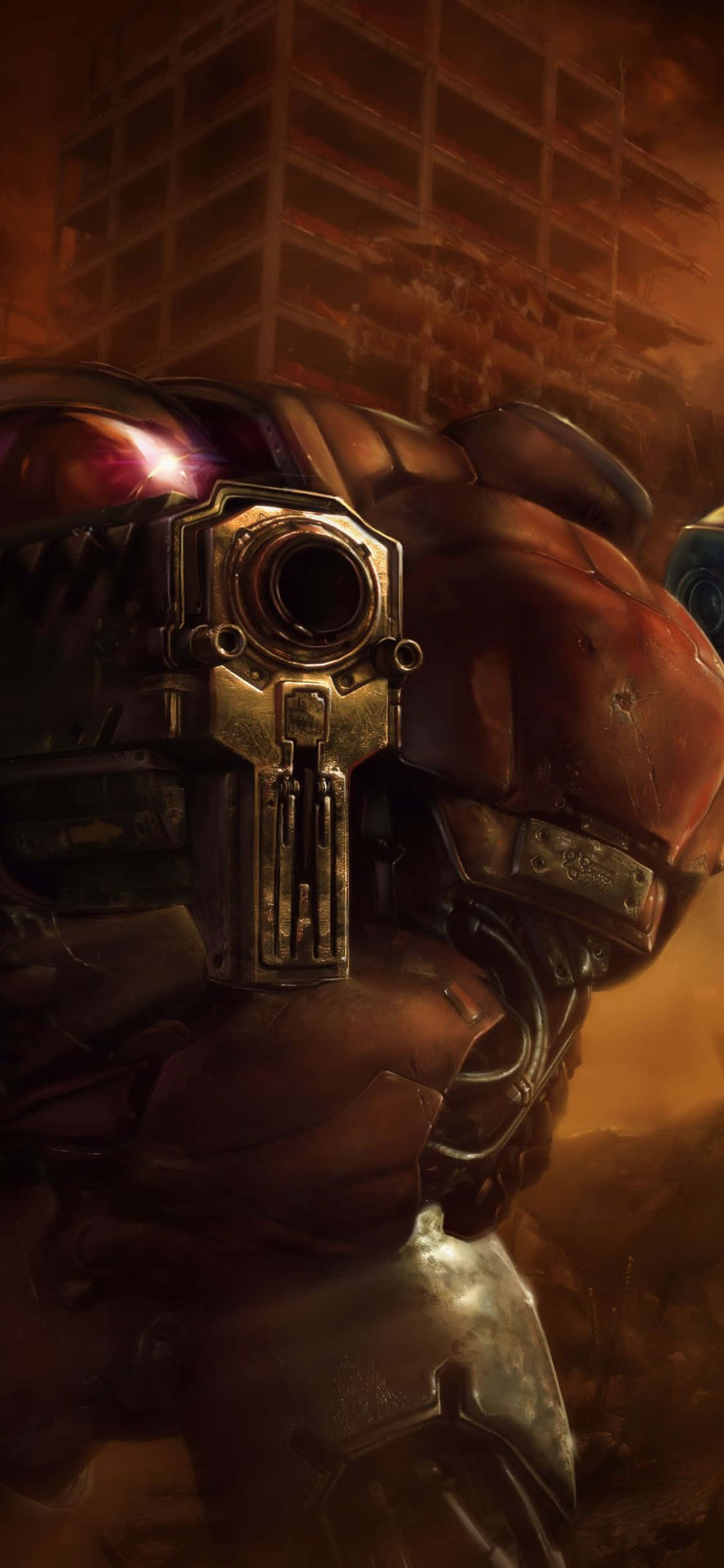 iPhone X'te Yoğun Strateji Oyunu StarCraft II'yi Oynamaya Hazır Olun. Duvar Kağıdı