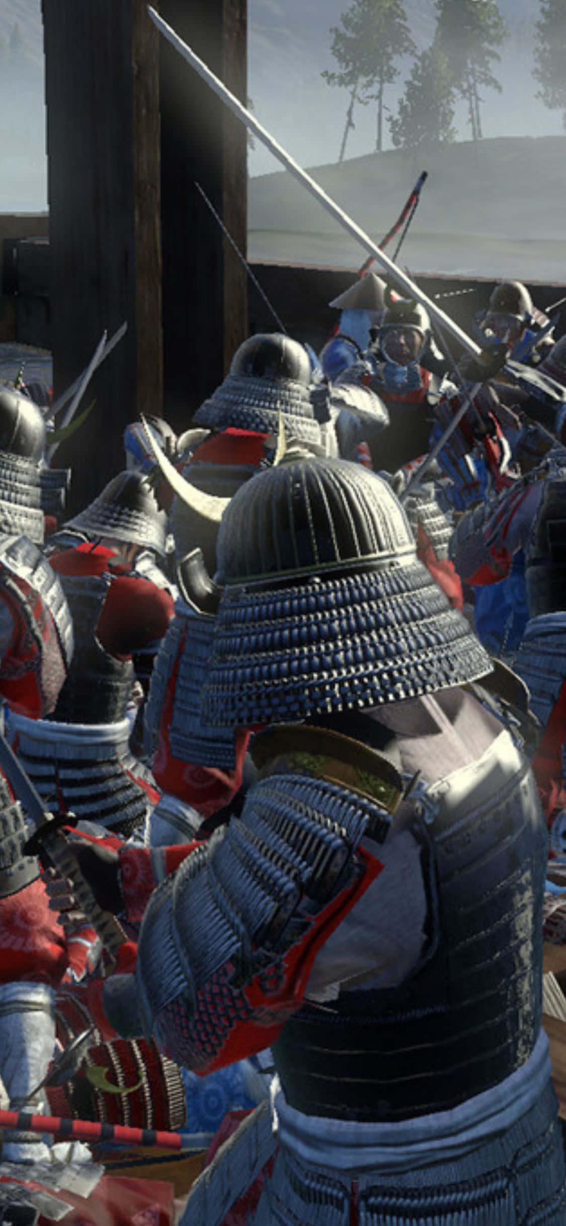 iPhone X Total War Shogun 2 Arka Plan Duvar Kağıdı