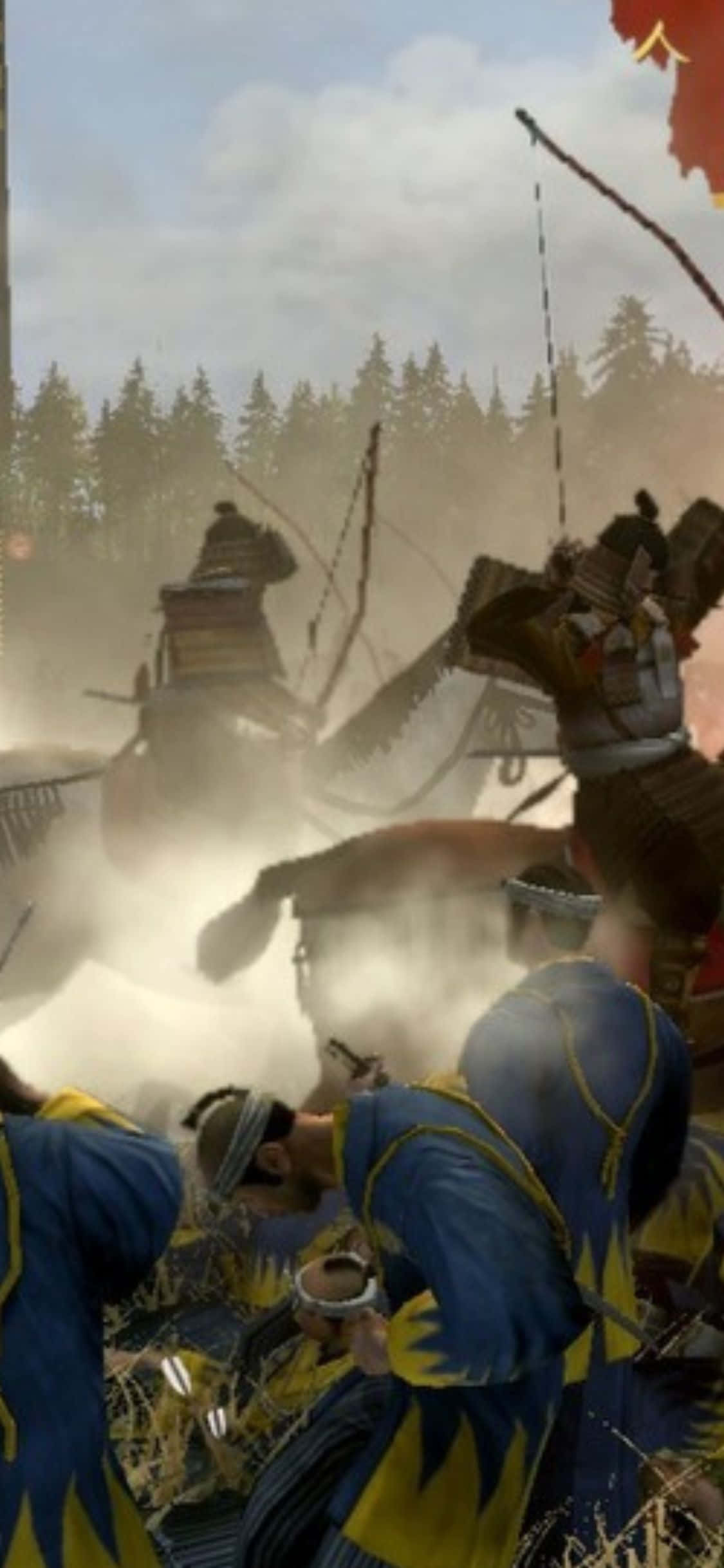 iPhone X Total War Shogun 2 Arka Plan Duvar Kağıdı