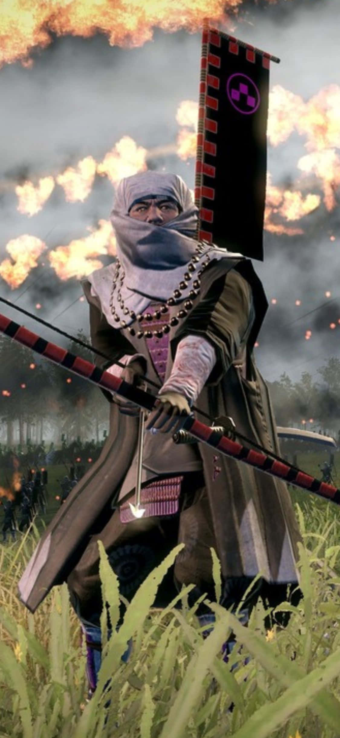 iPhone X Total War Shogun 2 Arkaplan Duvar Kağıdı