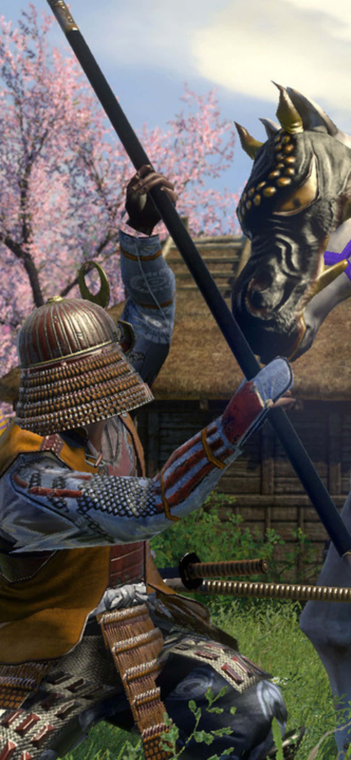 iPhone X Total War Shogun 2 Arkaplanı Duvar Kağıdı