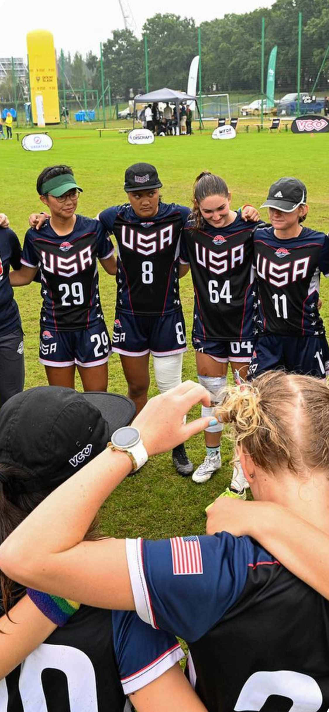 iPhone X Ultimate Frisbee Arka Plan Çemberi Duvar Kağıdı