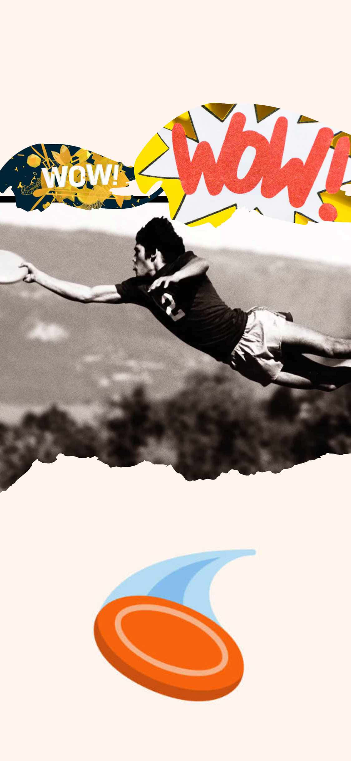 iPhone X Ultimate Frisbee Arka Planı Grafik Tasarımlar Duvar Kağıdı