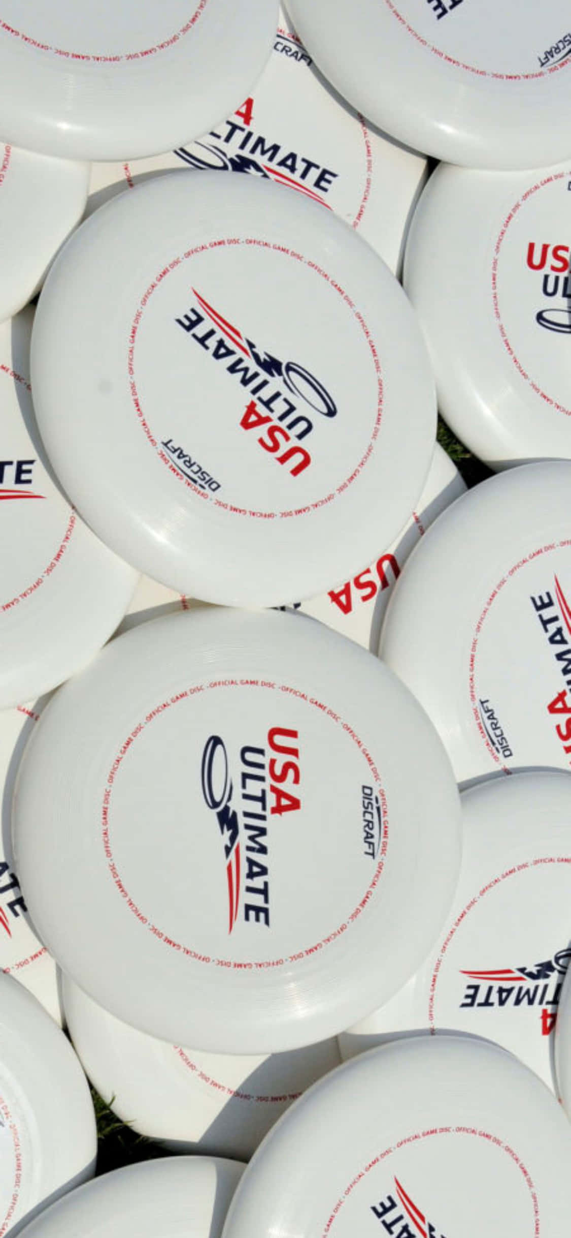 iPhone X Ultimate Frisbee Arka Planı USA Ultimate Duvar Kağıdı